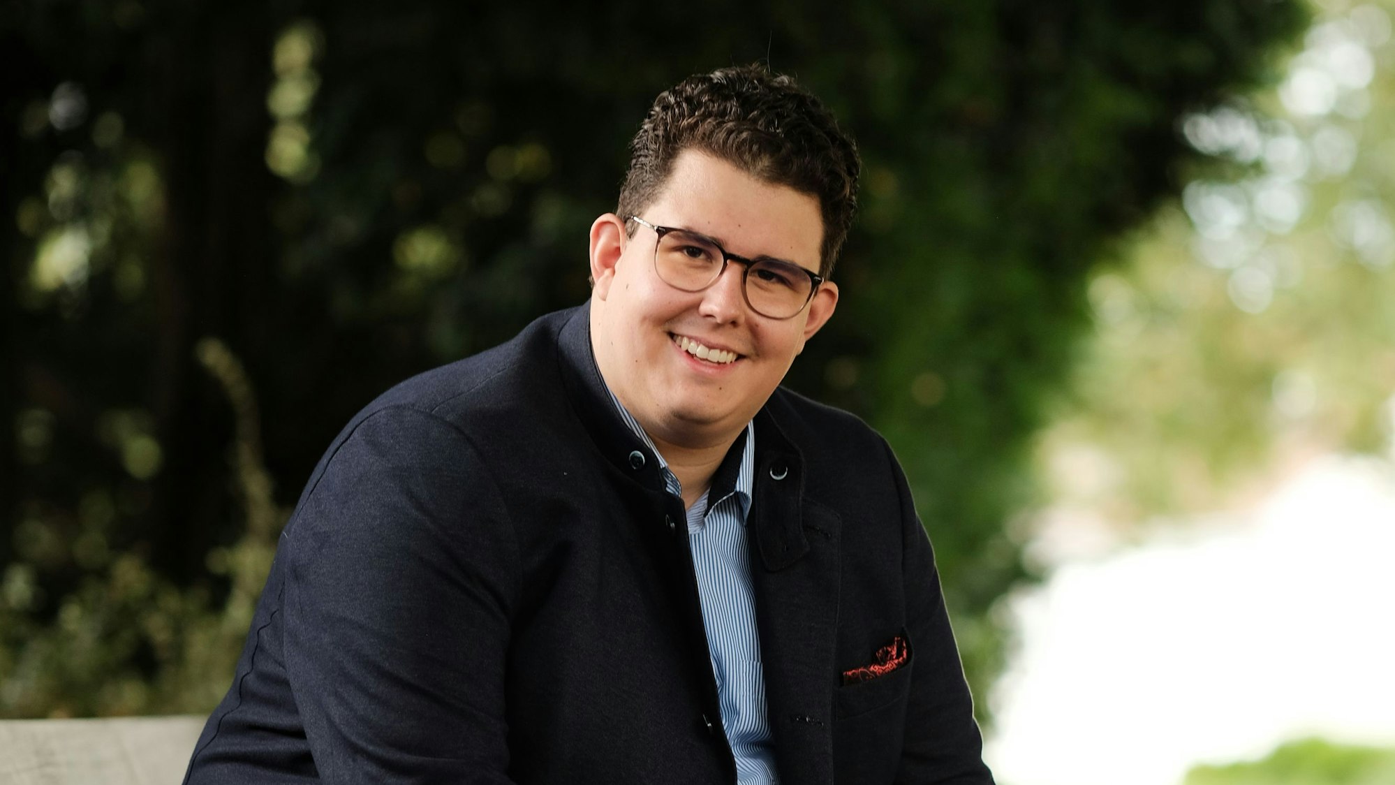 Yannick Noe, AfD-Bundestagskandidat aus dem Wahlkreis 100.