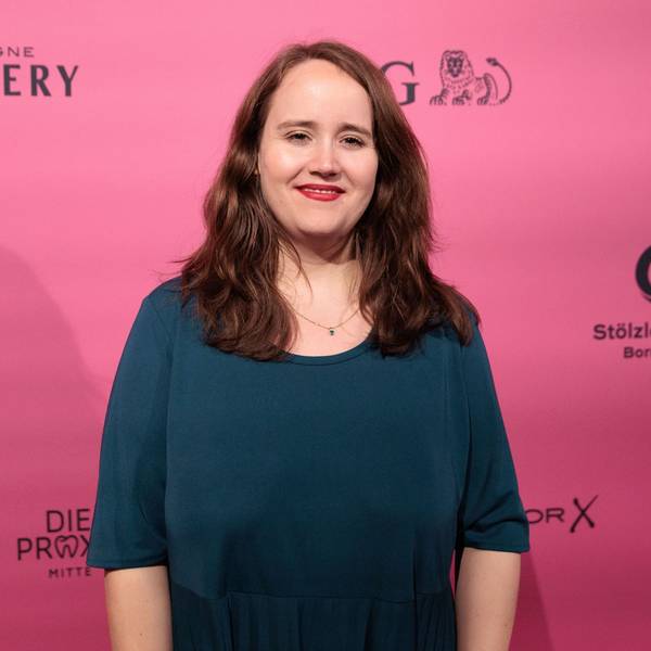 30.01.2025, Berlin: Ricarda Lang (Bündnis 90/ Die Grünen), bei dem Netzwerktreffen der Initiative Frauen100. Das Moto des Abends lautet ·Nothing changes, if nothing changes·. Das Netzwerk will gemeinsam den Wandel zu einer gleichberechtigten Gesellschaft vorantreiben. Foto: Carsten Koall/dpa +++ dpa-Bildfunk +++