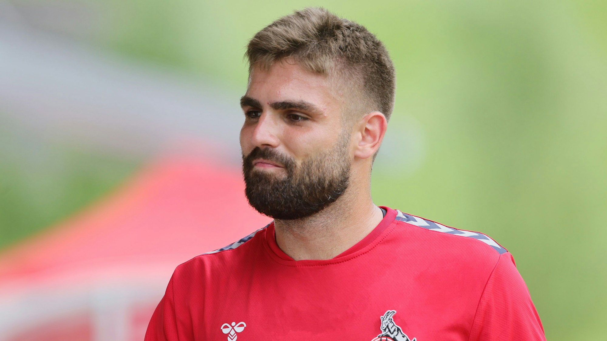 1. FC Köln, Trainingslager in Maria Alm, Oesterreich, Training, Nikola Soldo (1. FC Köln), 19.07.2023, Bild: Herbert Bucco