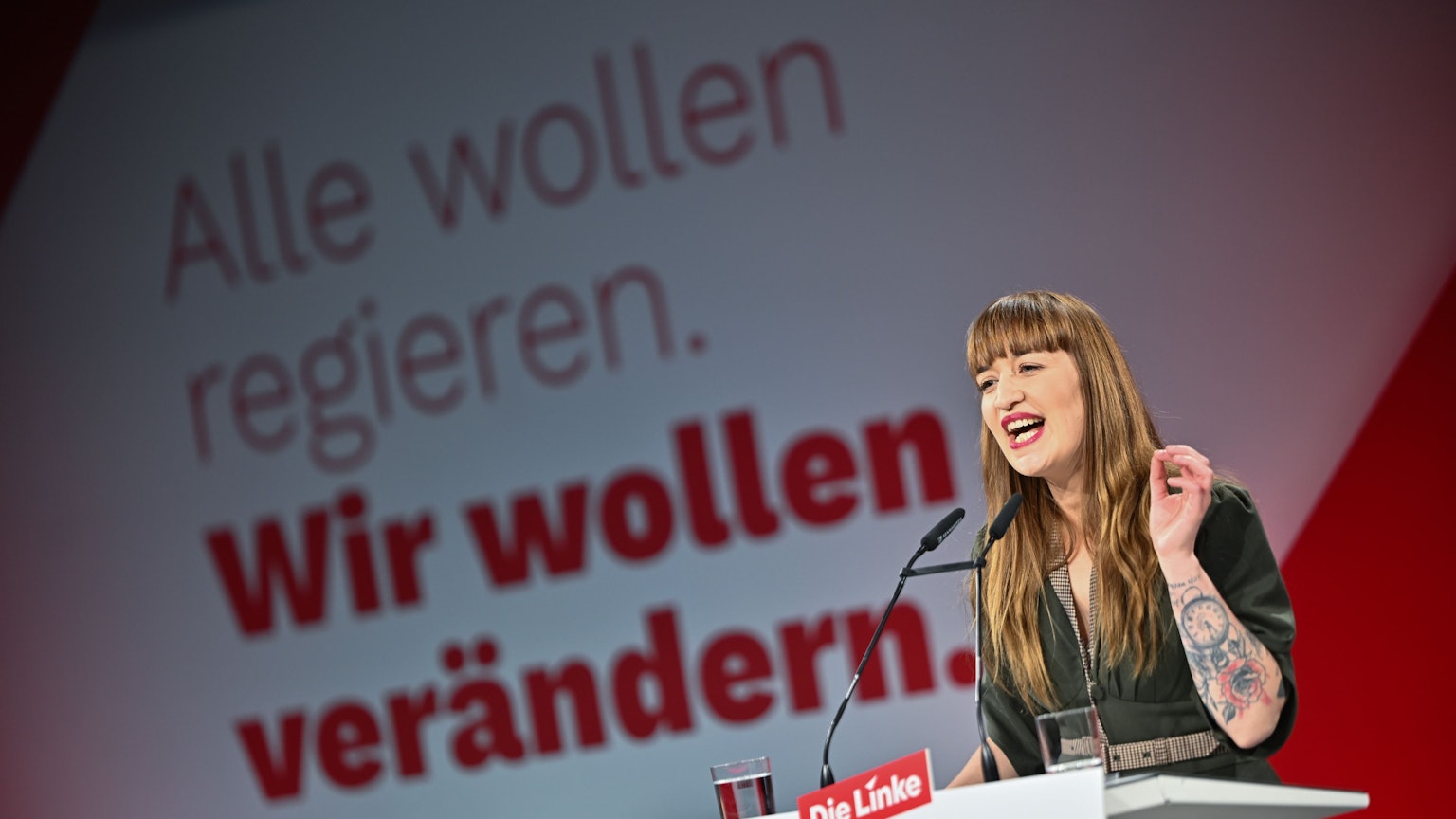 Der digitale „Shooting-Star“: Heidi Reichinnek, Spitzenkandidatin der Partei Die Linke zur Bundestagswahl 2025