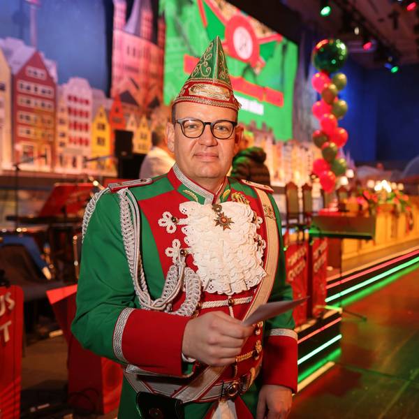 Alles im Griff: Martin Zylka vor einer Altstädter-Sitzung im Gürzenich.