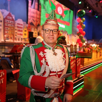 Alles im Griff: Martin Zylka vor einer Altstädter-Sitzung im Gürzenich.