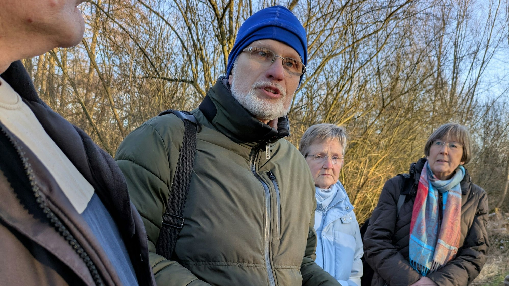 Peter Schallenberg im Gespräch mit den Teilnehmern.