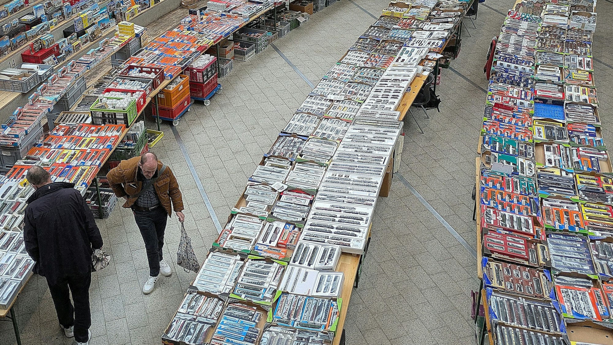 Die Modellbahnbörse des Eisenbahn-Amateur-Clubs fand im Alexander-von-Humboldt-Gymnasium statt.