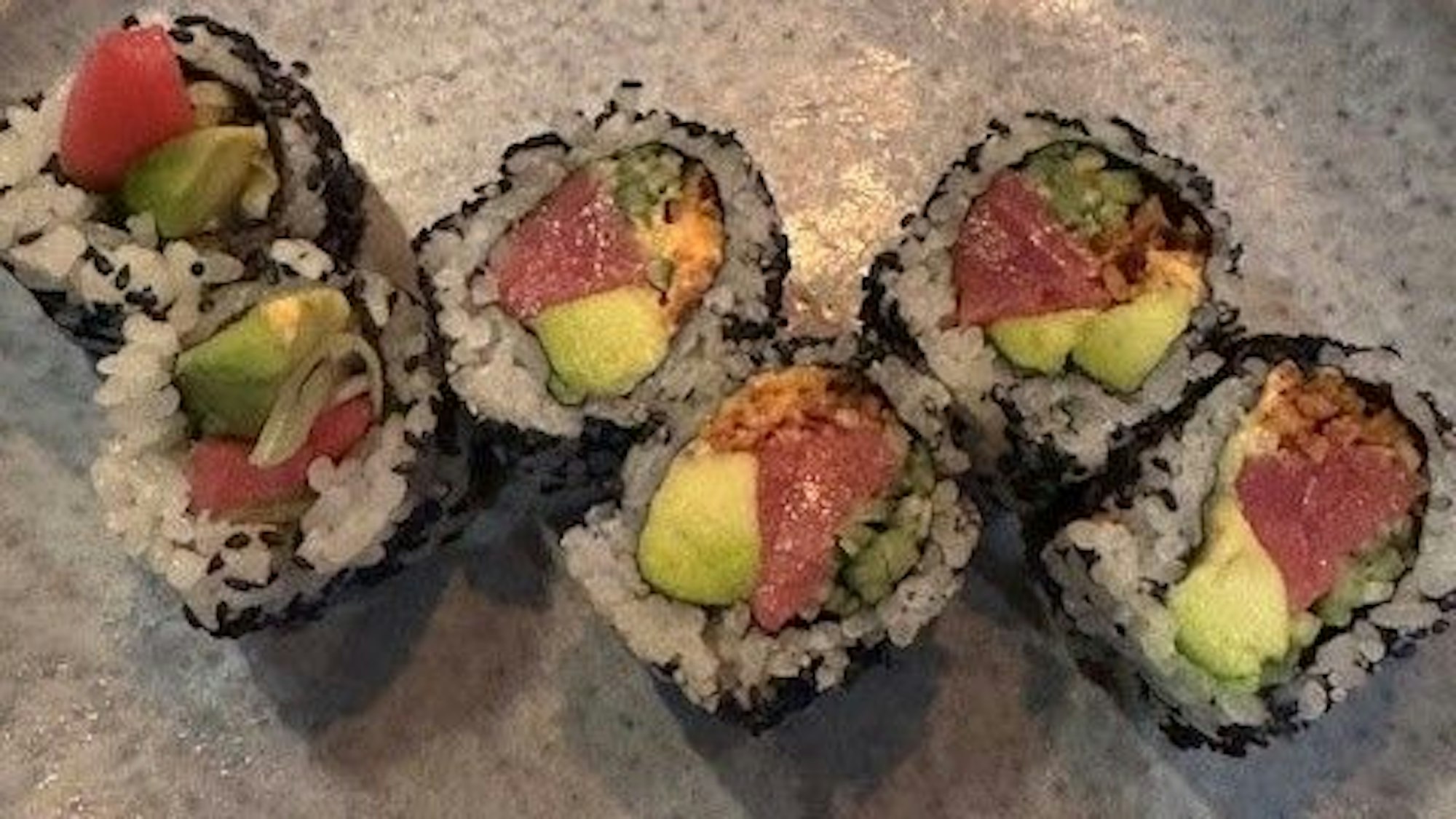 Tuna Roll Inside-Out-Roll