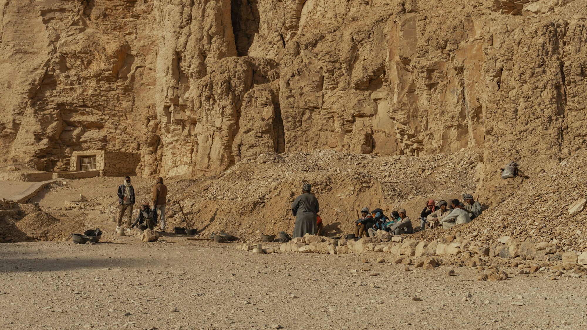 Ausgrabungen im Tal der Könige.