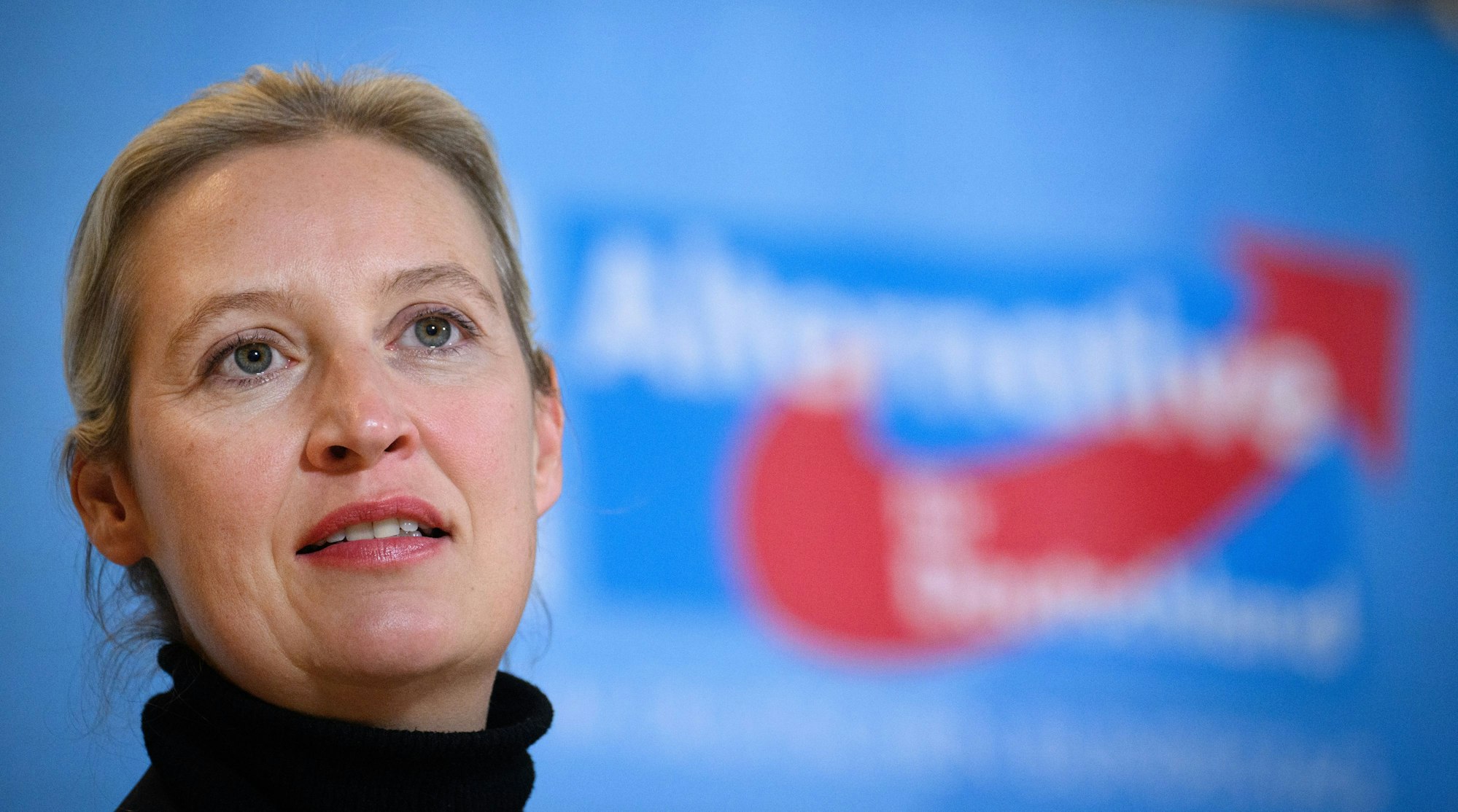 Das Bild zeigt die AfD-Vorsitzende Alice Weidel.