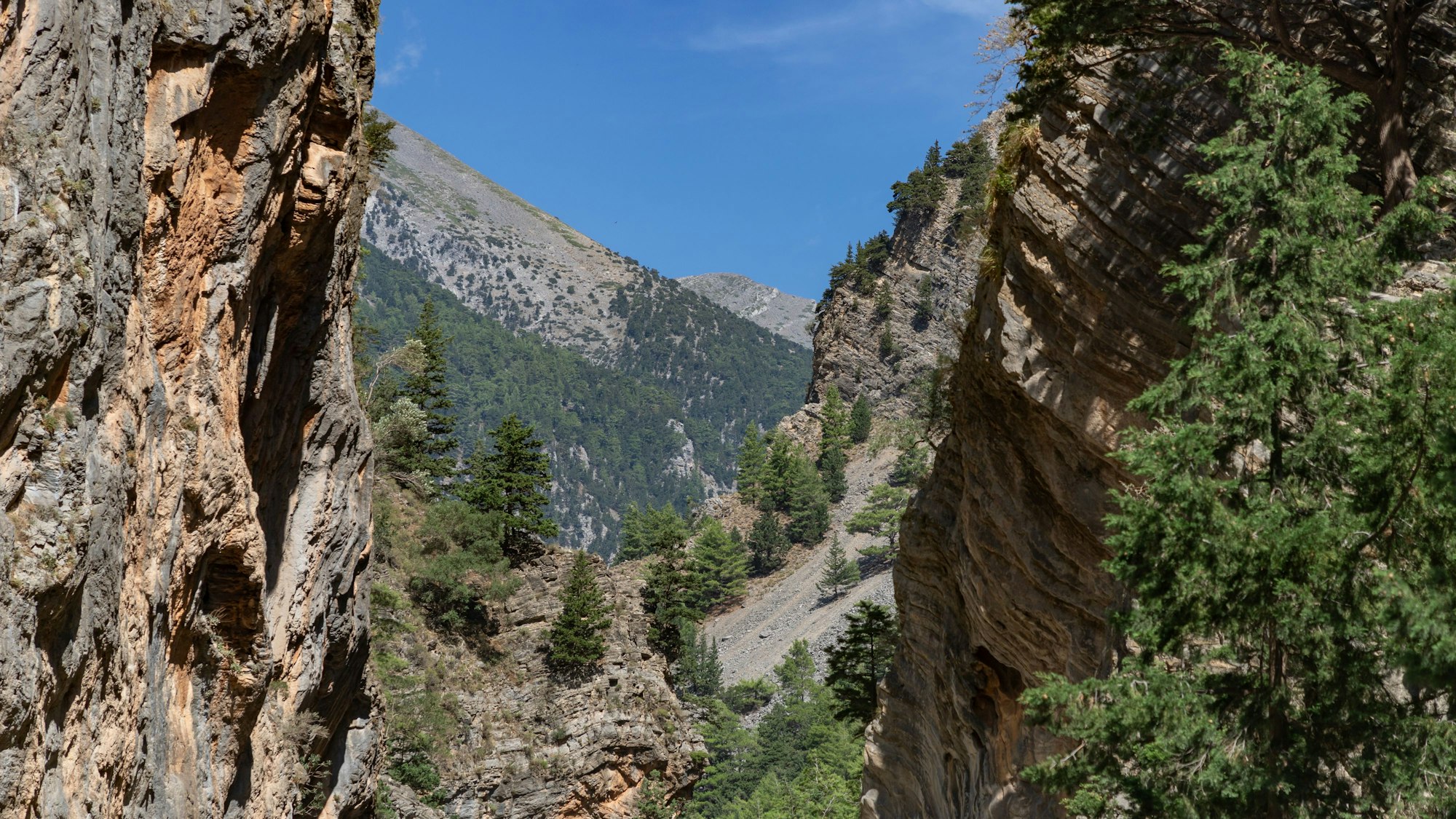 An engen Stellen der Schlucht kann das Wasser im Winter meterhoch steigen. (Archivbild)