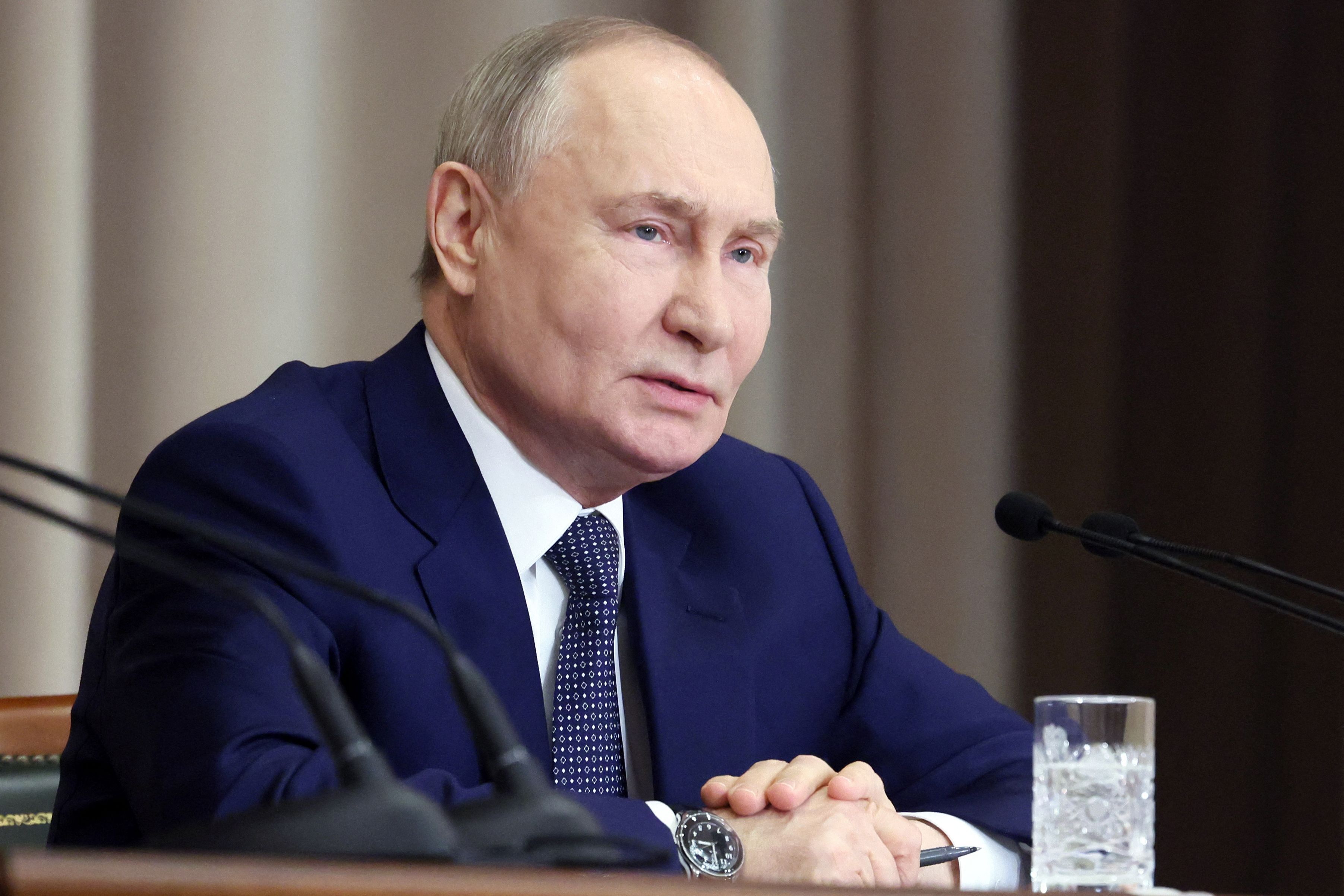 Auch mit Vladimir Putin würde Wiza ein Bier trinken gehen.