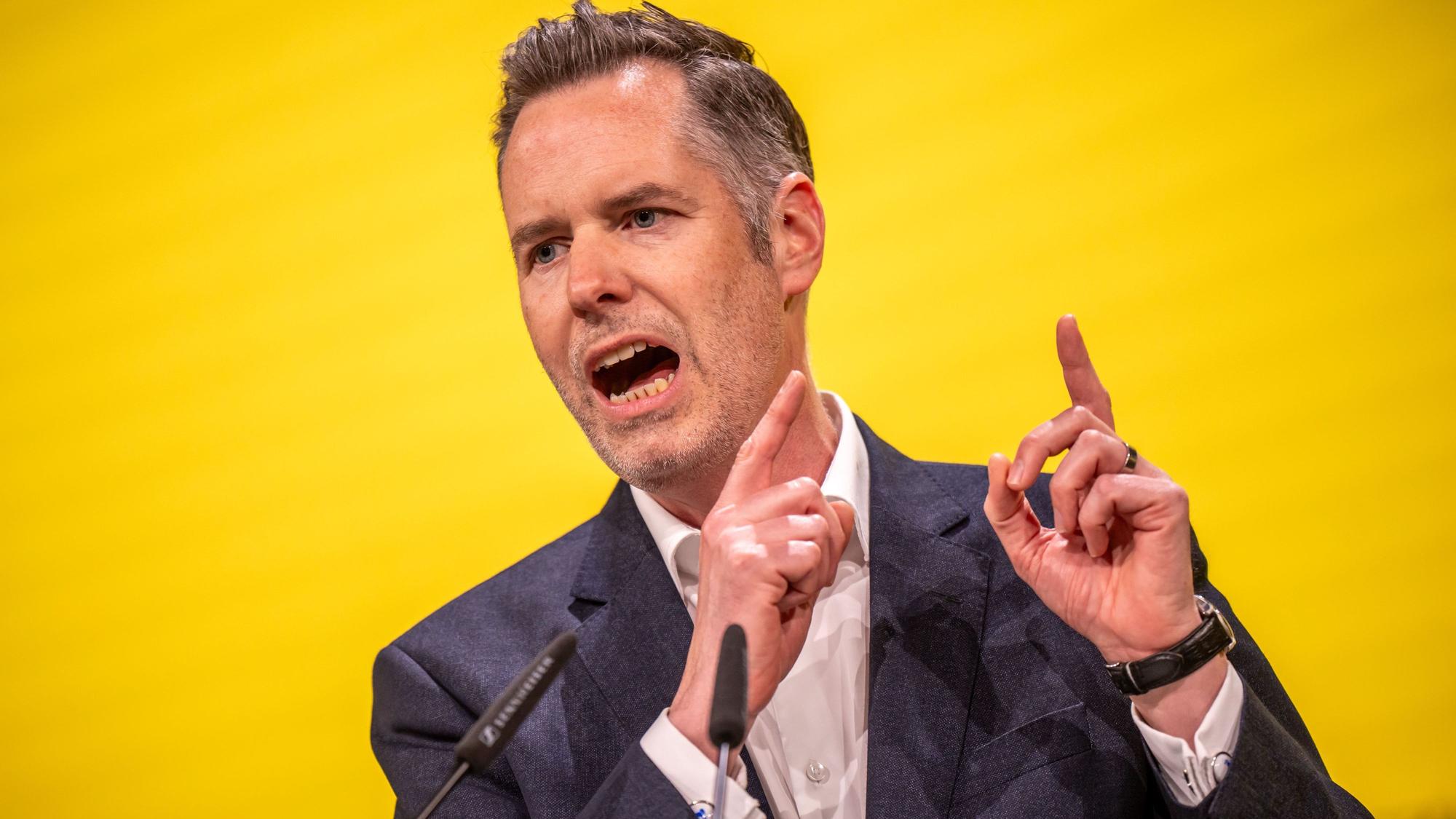 FDP-Chef Christian Dürr arbeitet an Konzepten, mit denen er bei der nächsten Bundestagswahl überzeugen will.