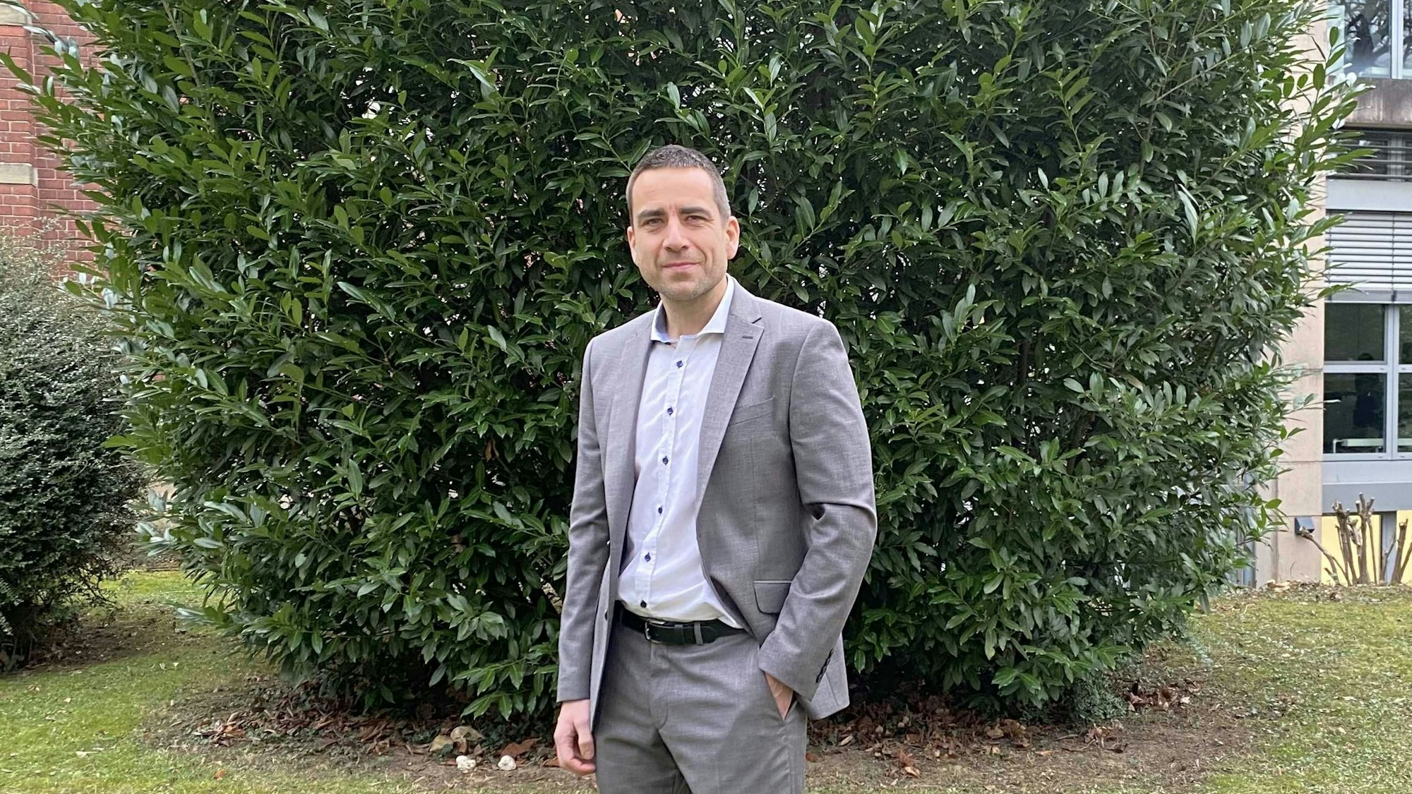 Ministerialrat Dr. Daniel Phiesel, 40 Jahre, tritt für die CDU als Bürgermeisterkandidat für die Kommunalwahl im Herbst an.