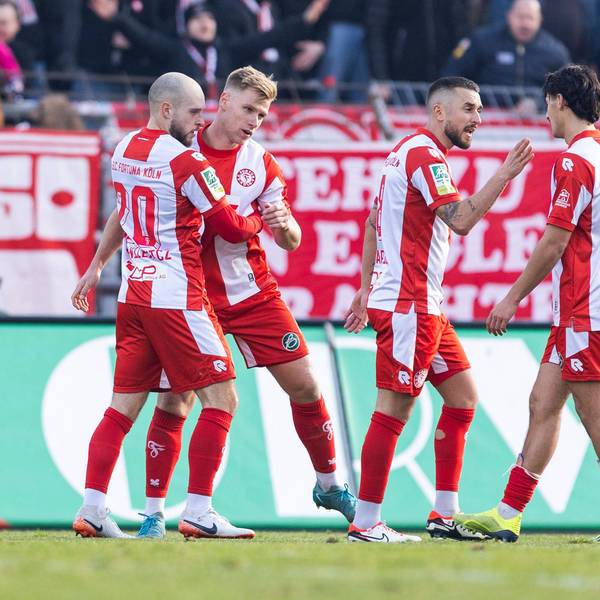 Fortuna Köln gewinnt das zweite Spiel in Folge