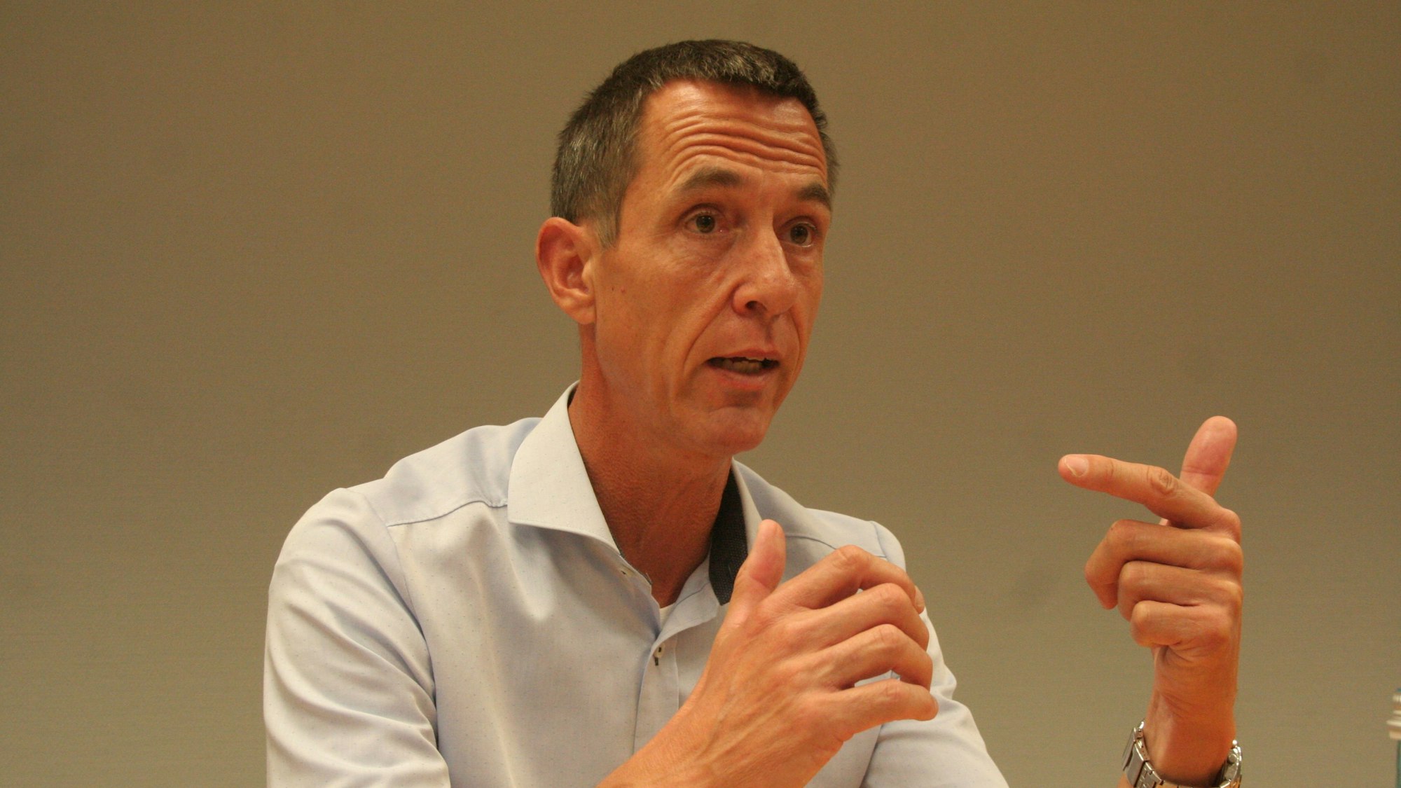 Zu sehen ist Kerpens Bürgermeister Dieter Spürck (CDU).