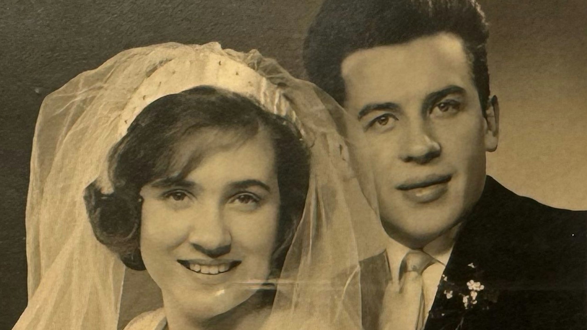 Das Bild zeigt das Hochzeitsfoto von Marliese und Horst Schenkel.