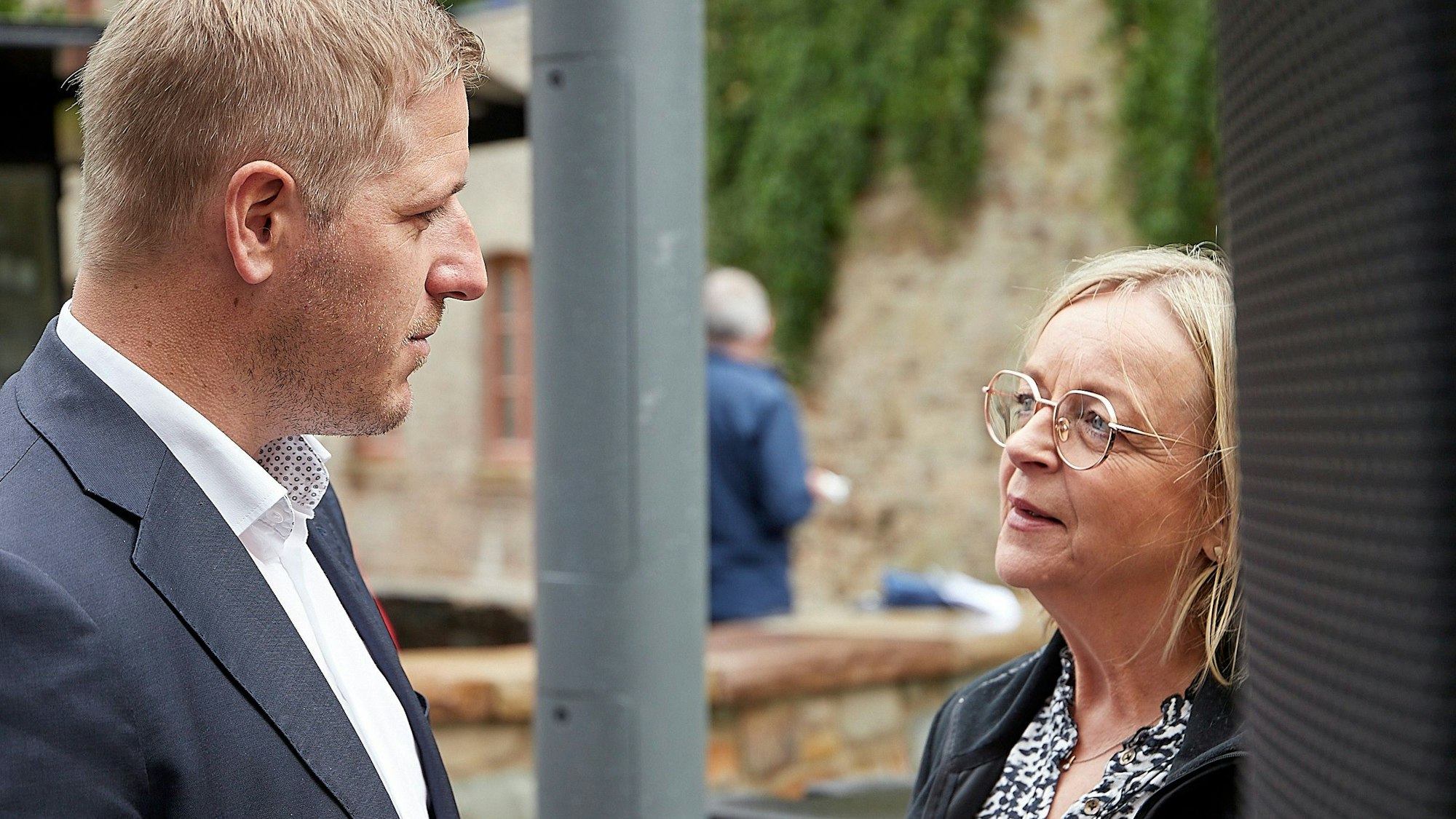 Markus Ramers und Sabine Preiser-Marian im Gespräch.