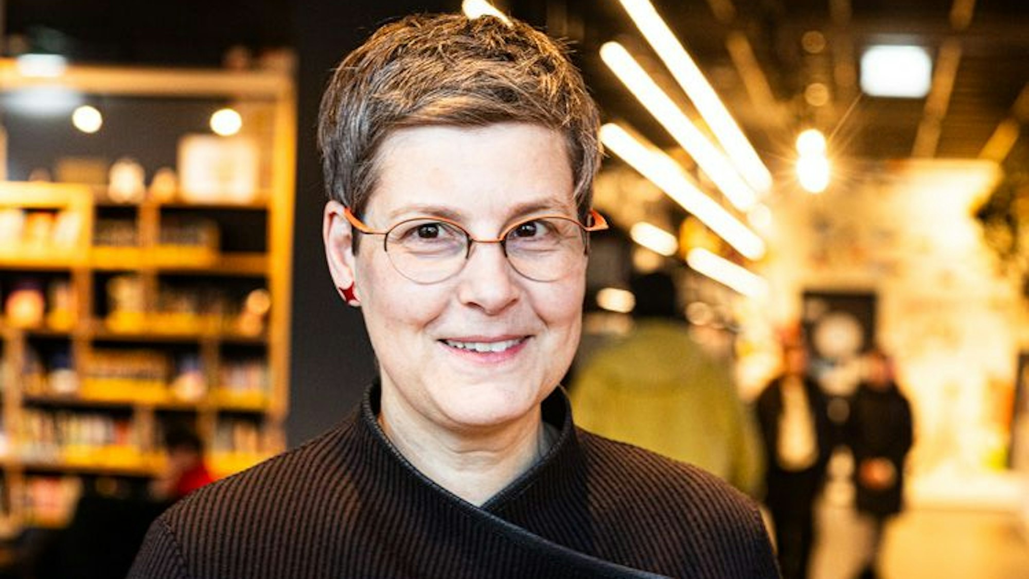 Was brauchen die Menschen? Der Dialog zu dieser Frage ist für Anja Flicker zentral. Die Gestaltung der Bibliotheken als „Dritte Orte“ mit hoher Aufenthaltsqualität auch.