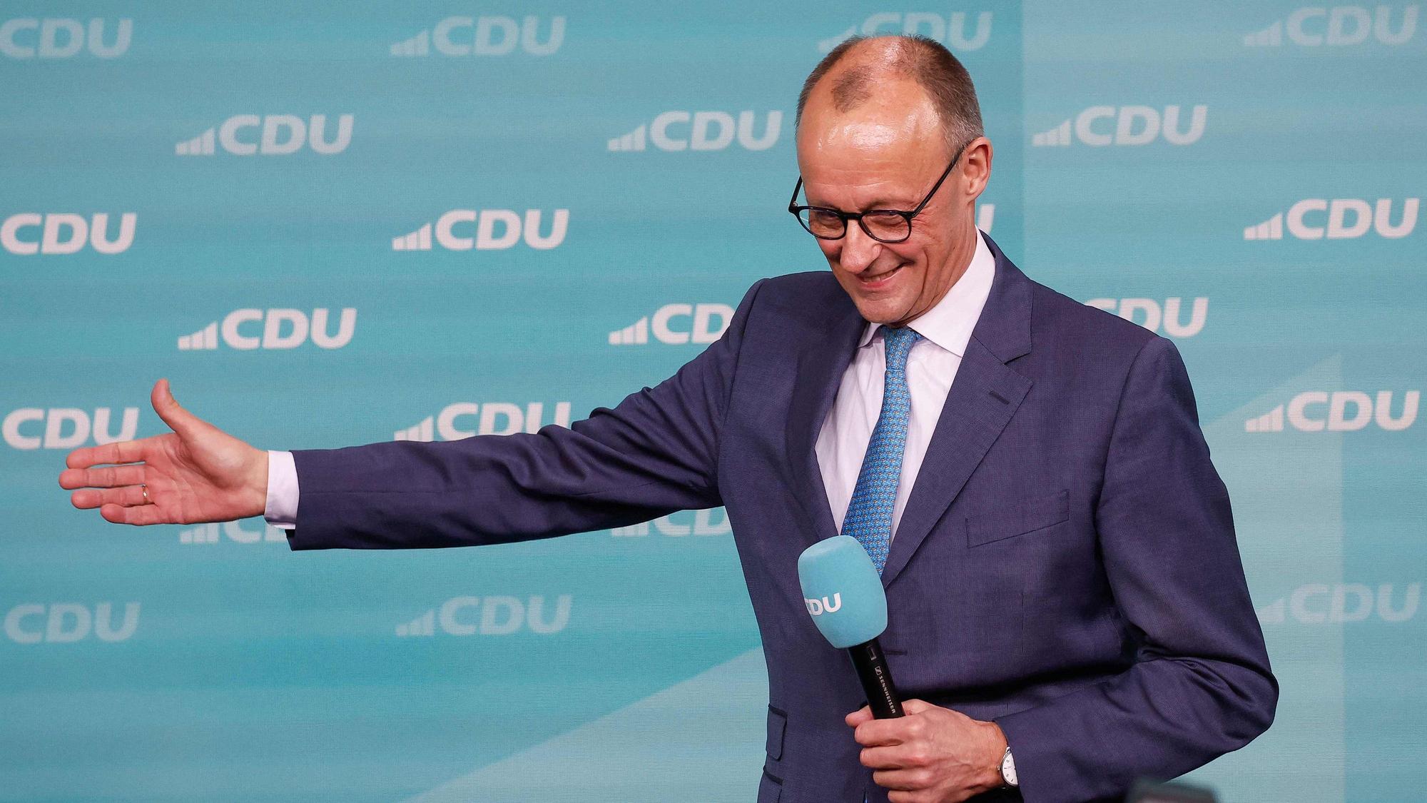 Friedrich Merz hat den Auftrag zur Regierungsbildung.
