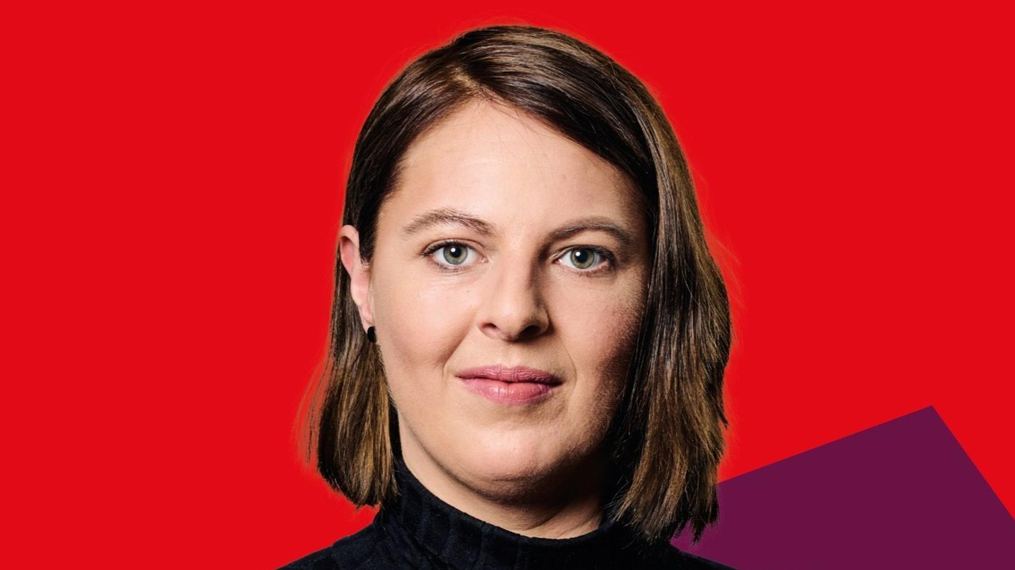 Lea Reisner, Direktkandidatin der Linken.