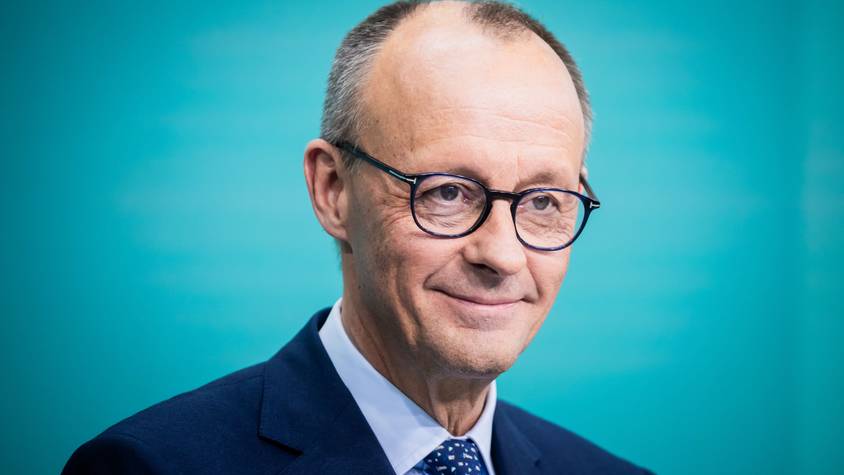 Friedrich Merz, CDU-Bundesvorsitzender und CDU/CSU-Fraktionsvorsitzender im Bundestag