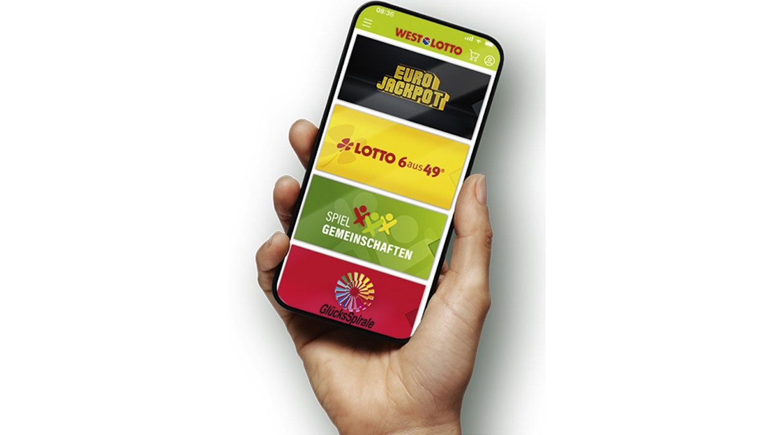 Der ganze Spielspaß in einer Hand“ – mit der WestLotto-App ist genau das möglich! Wer sich jetzt die App herunterlädt und sich dort registriert, erhält einen 5-Euro-Gutschein. Das Angebot gilt bis zum 9. März 2025.