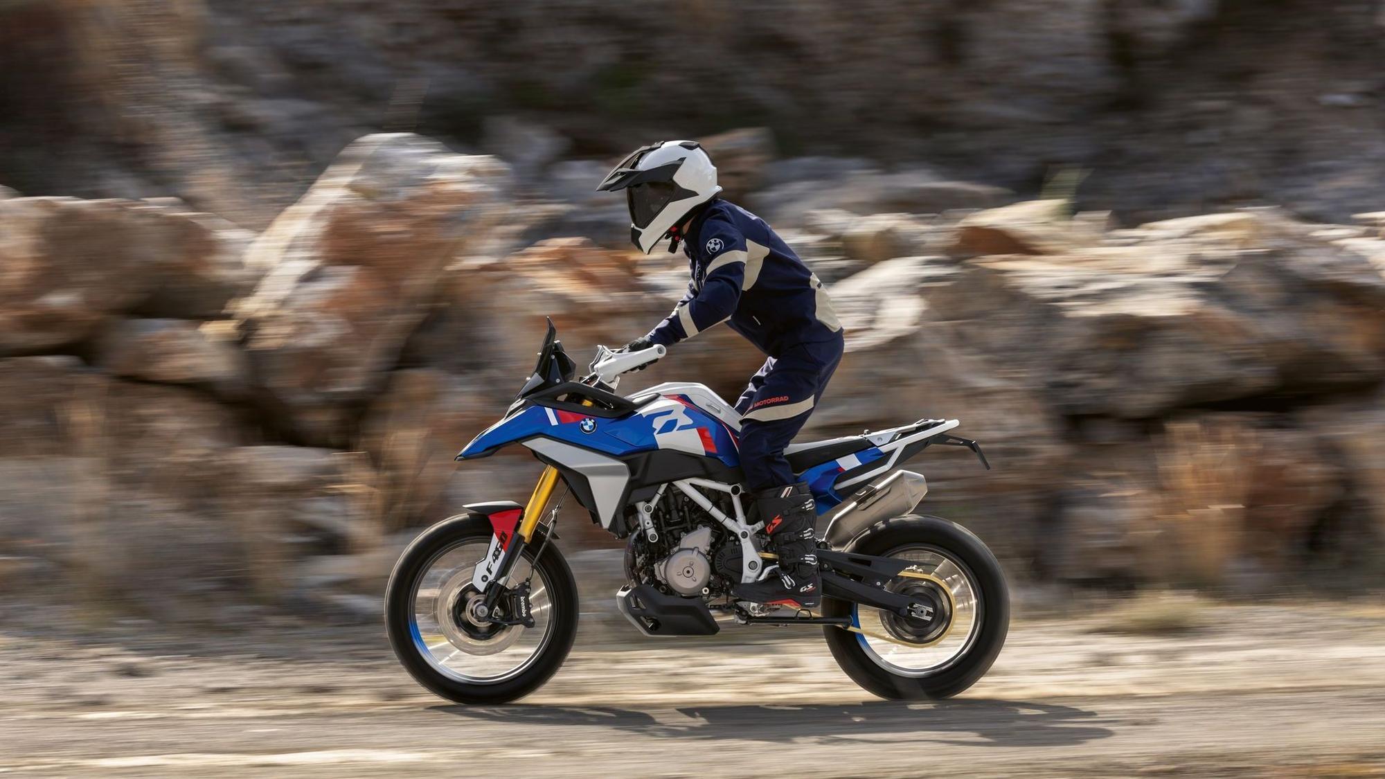 Kleiner Geländegänger: Die BMW F450 GS wiegt rund 175 Kilo.