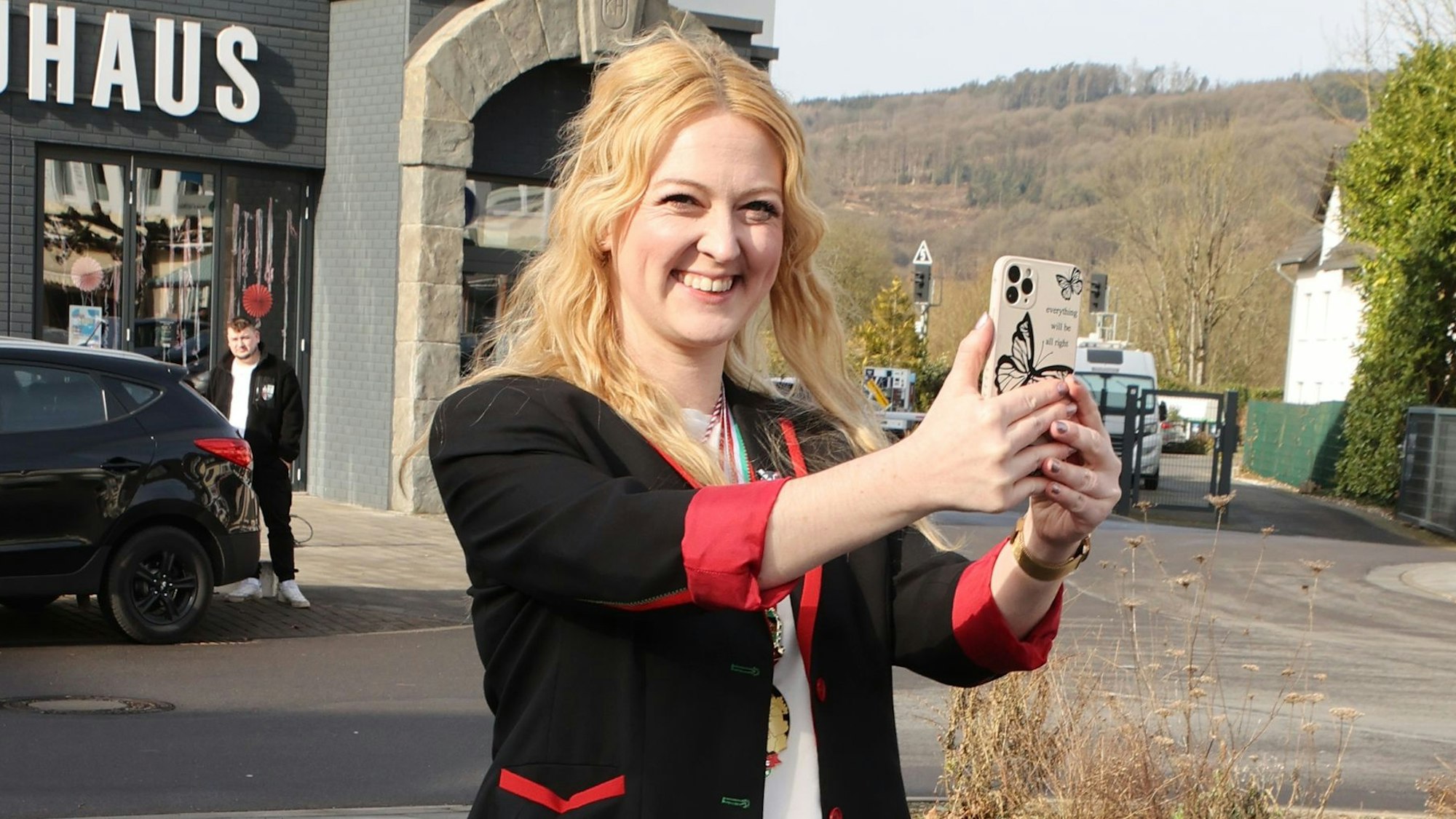 Judith Schwenk ist ein Paradebeispiel für eine jecke Frau.