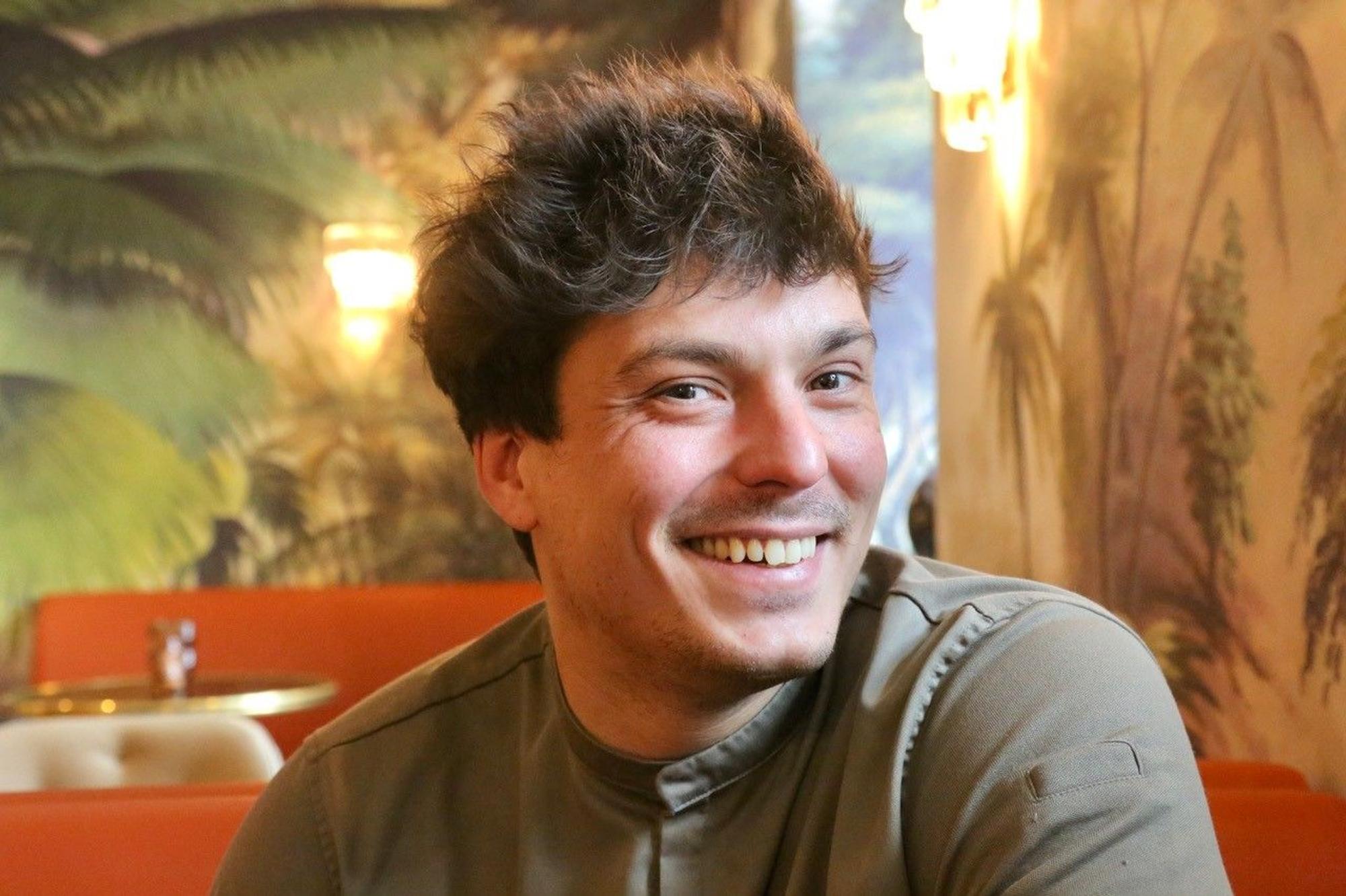 Speisen und ein Foto des Chefkochs
Christian Meinke.