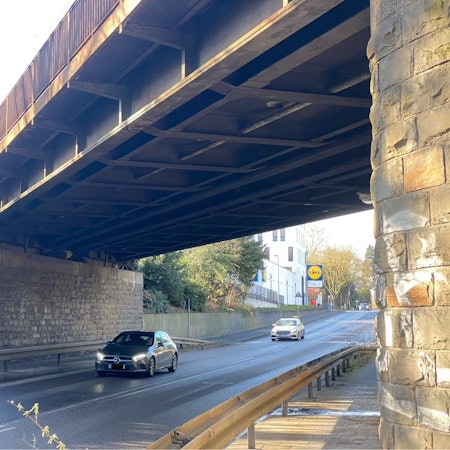 Zu sehen ist die Kölnstraße.