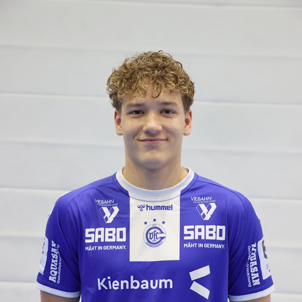 VfL-Handballer Tom Koschek im Porträt.