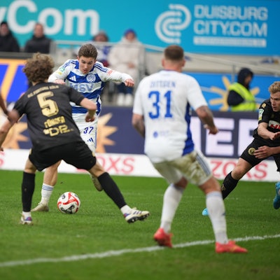 Fortuna Köln und der MSV Duisburg boten sich ein intensives Duell