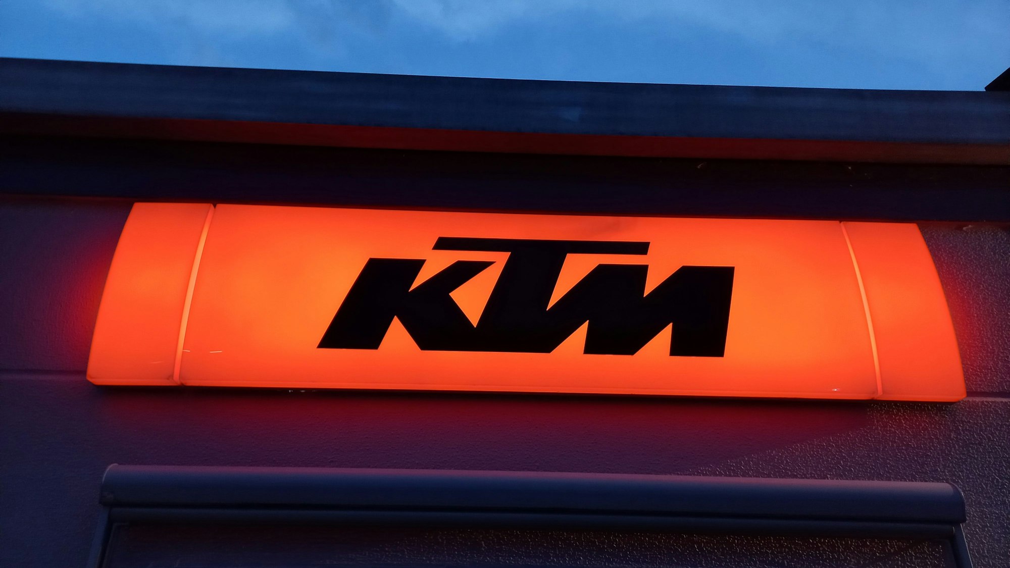 Symbolbild zur Insolvenz des Motorradherstellers KTM