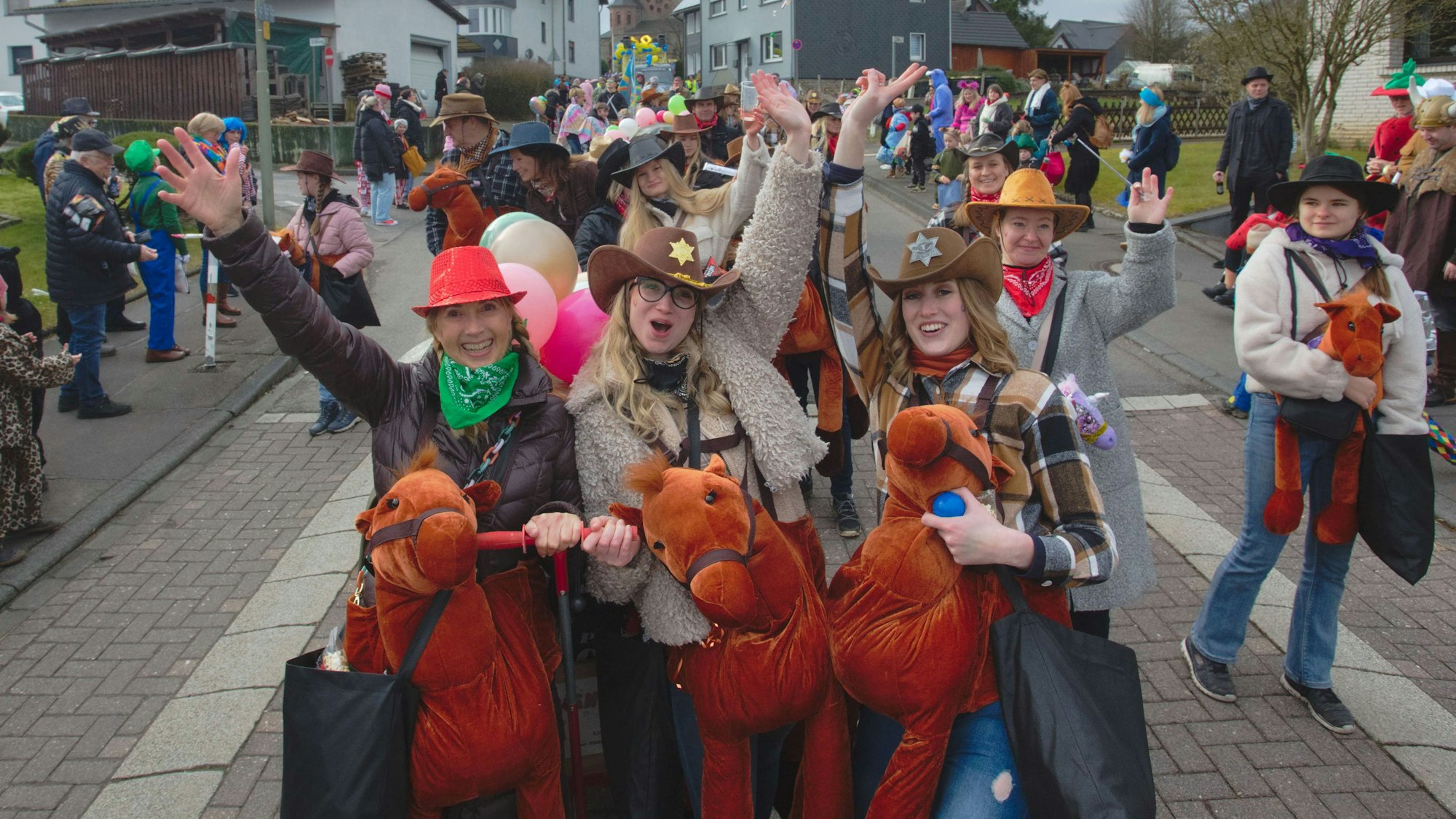 Szene aus einem Karnevalszug