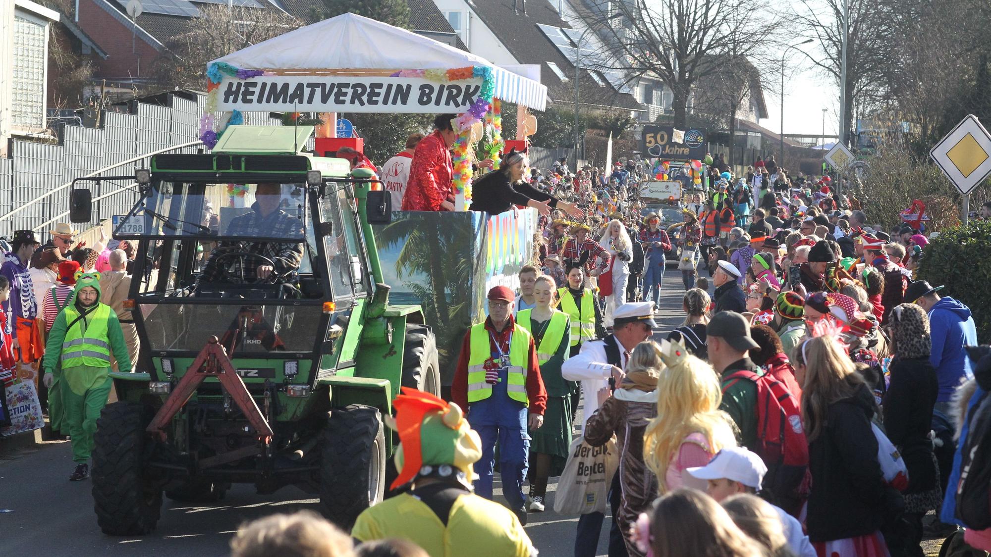 Der Heimatverein Birk hatte diesmal sich dem Motto verschrieben: BAHIA - jeder Buchstabe steht für eins der schönsten Viertel von Lohmar.