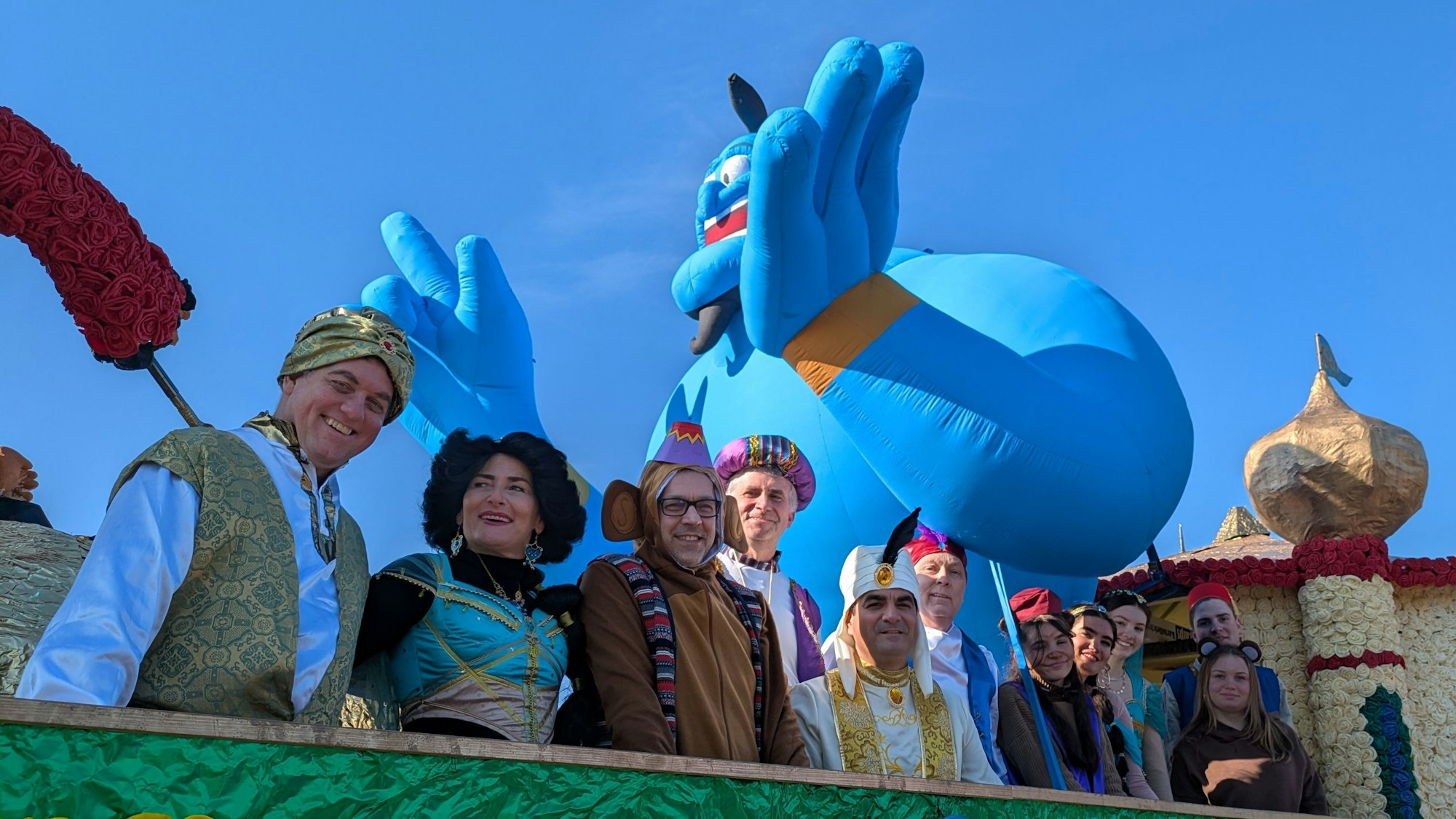 3. Februar 2025. Die Gruppe ‚Schmölze 661‘ im Hersel-Uedorfer Zug.