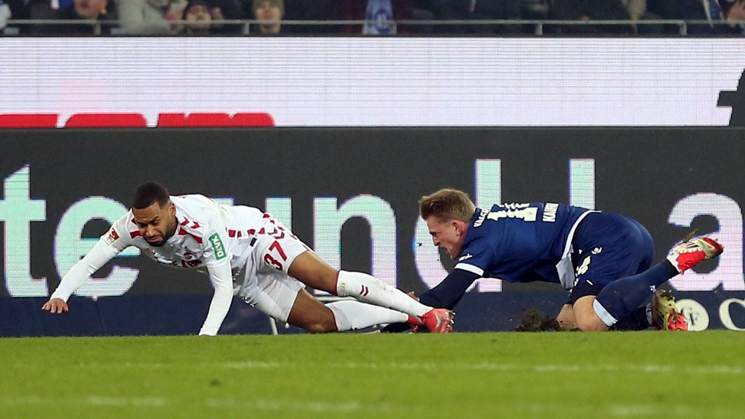 Der 1. FC Köln muss vorerst auf Offensivspieler Linton Maina verzichten.