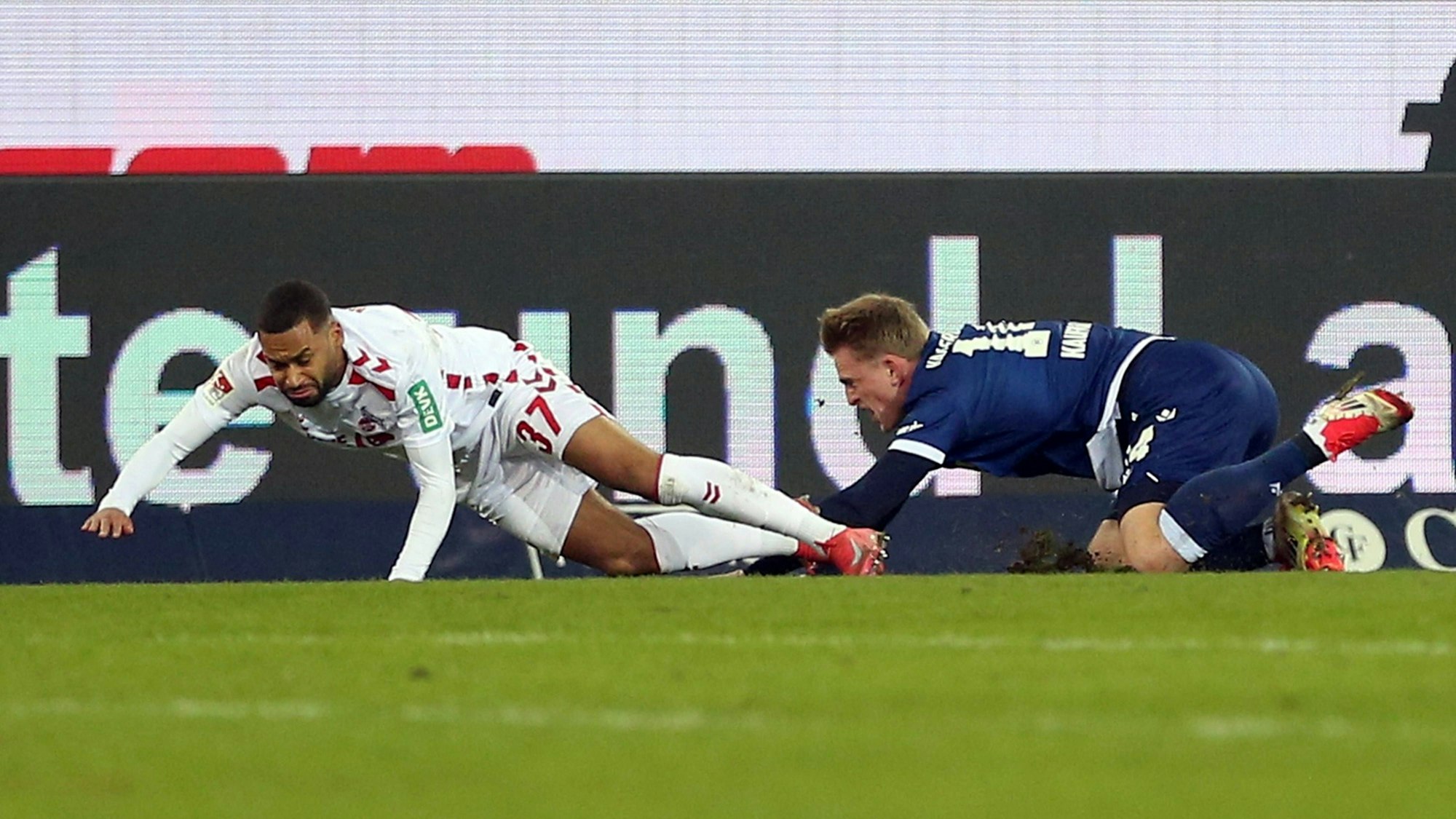 Der 1. FC Köln muss vorerst auf Offensivspieler Linton Maina verzichten.