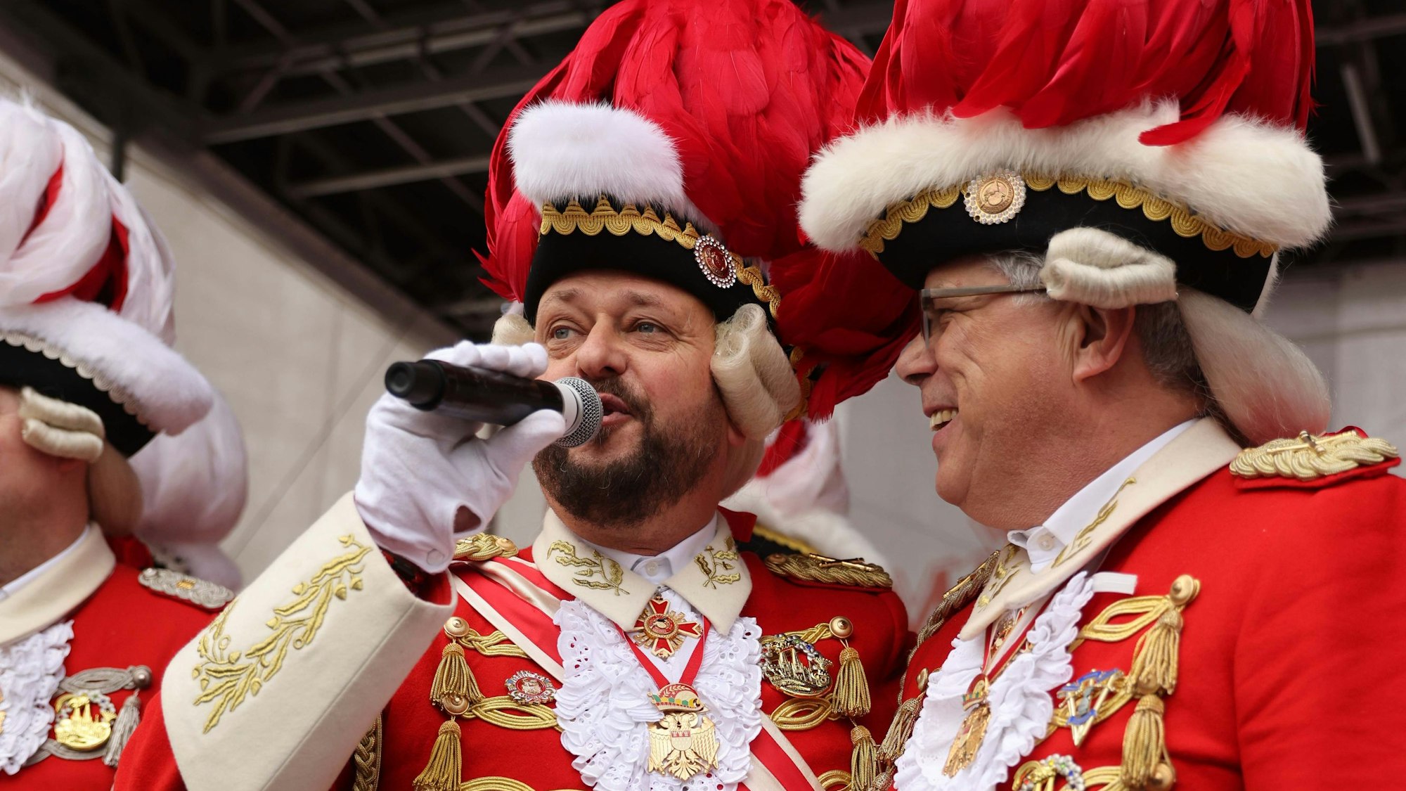 Alter und neuer Präsident: Dirk Wissmann (links) mit seinem Vorgänger Heinz-Günther Hunold.