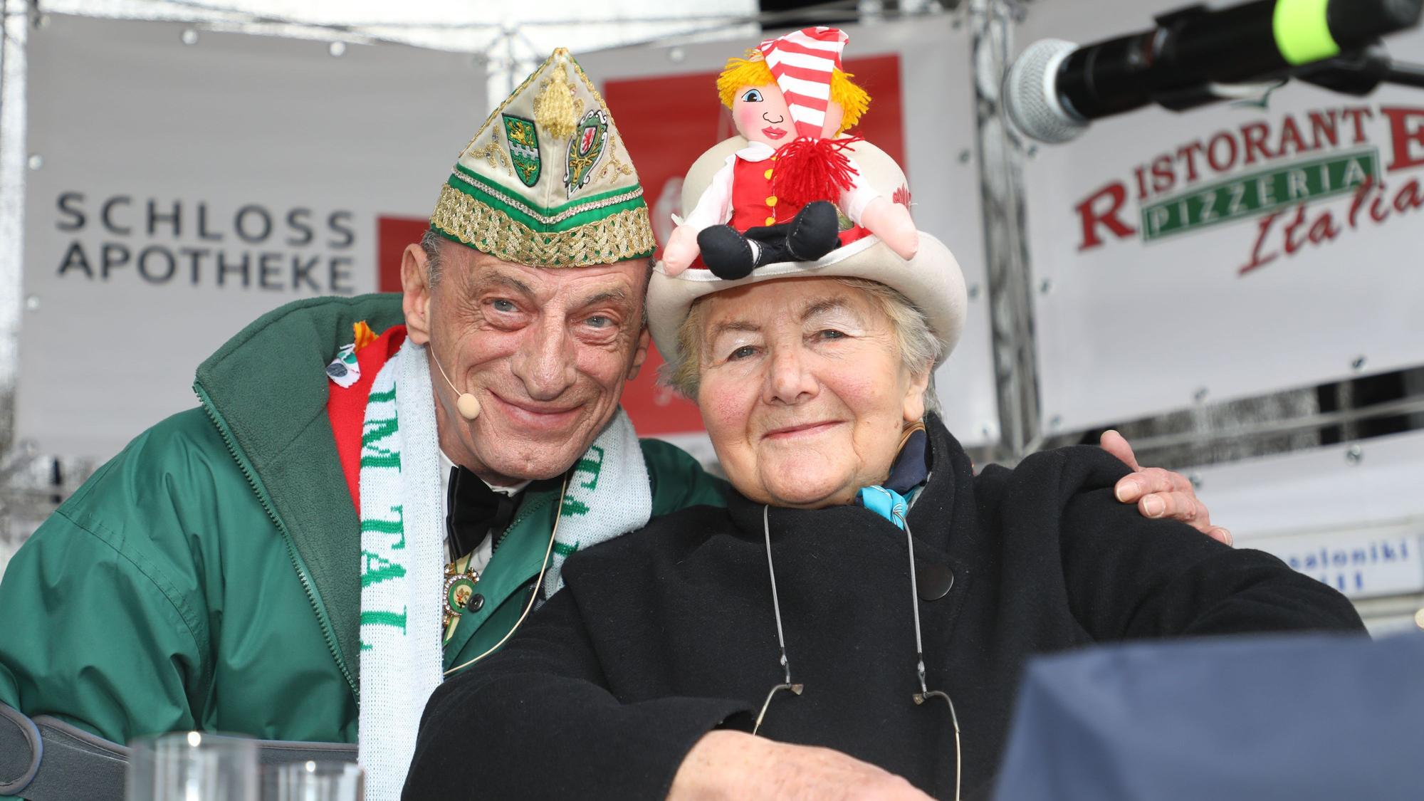 Elfriede Patt und Gerd Breidenbach.