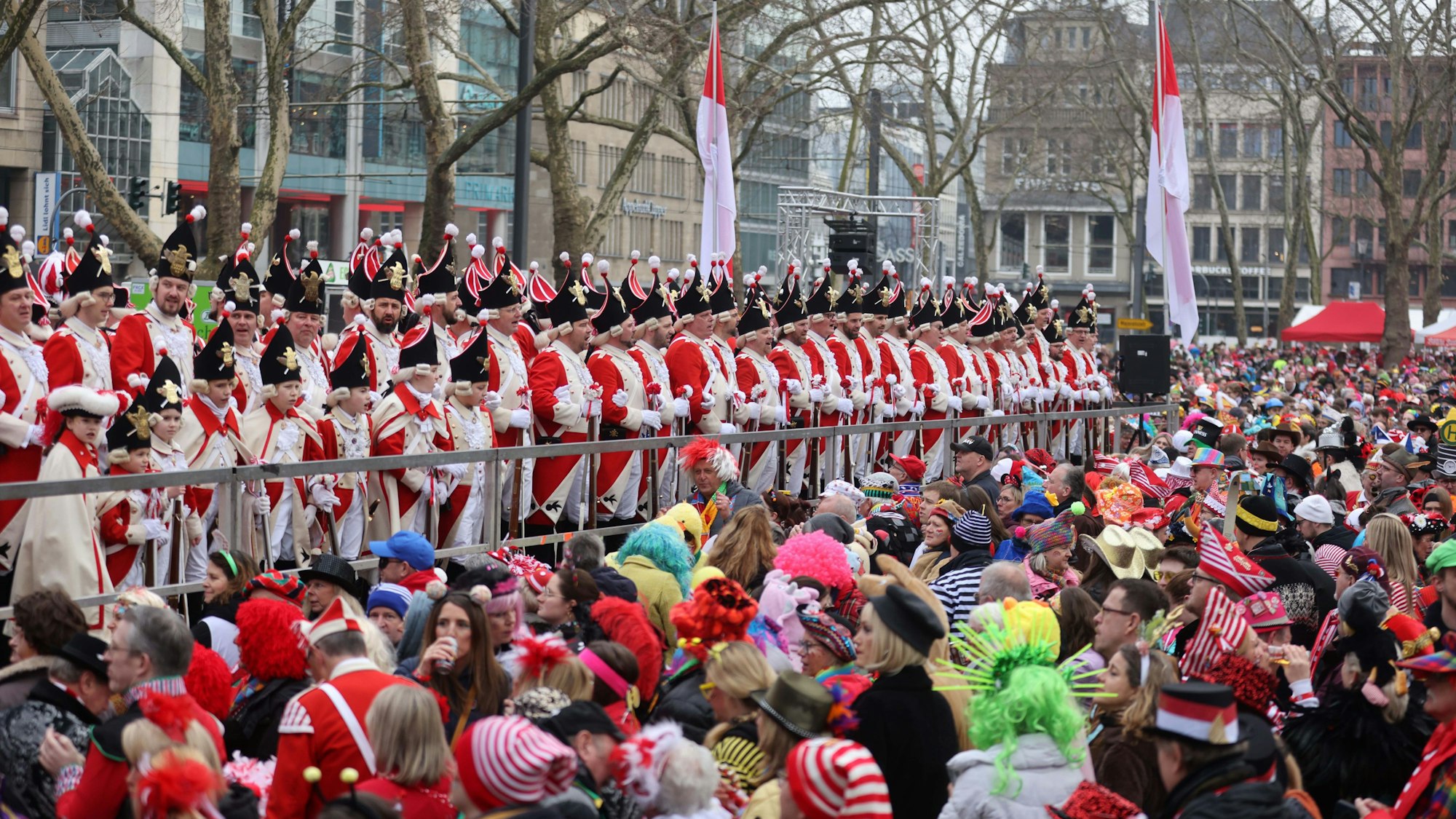 Das Funken-Biwak ist schon lange Kult.