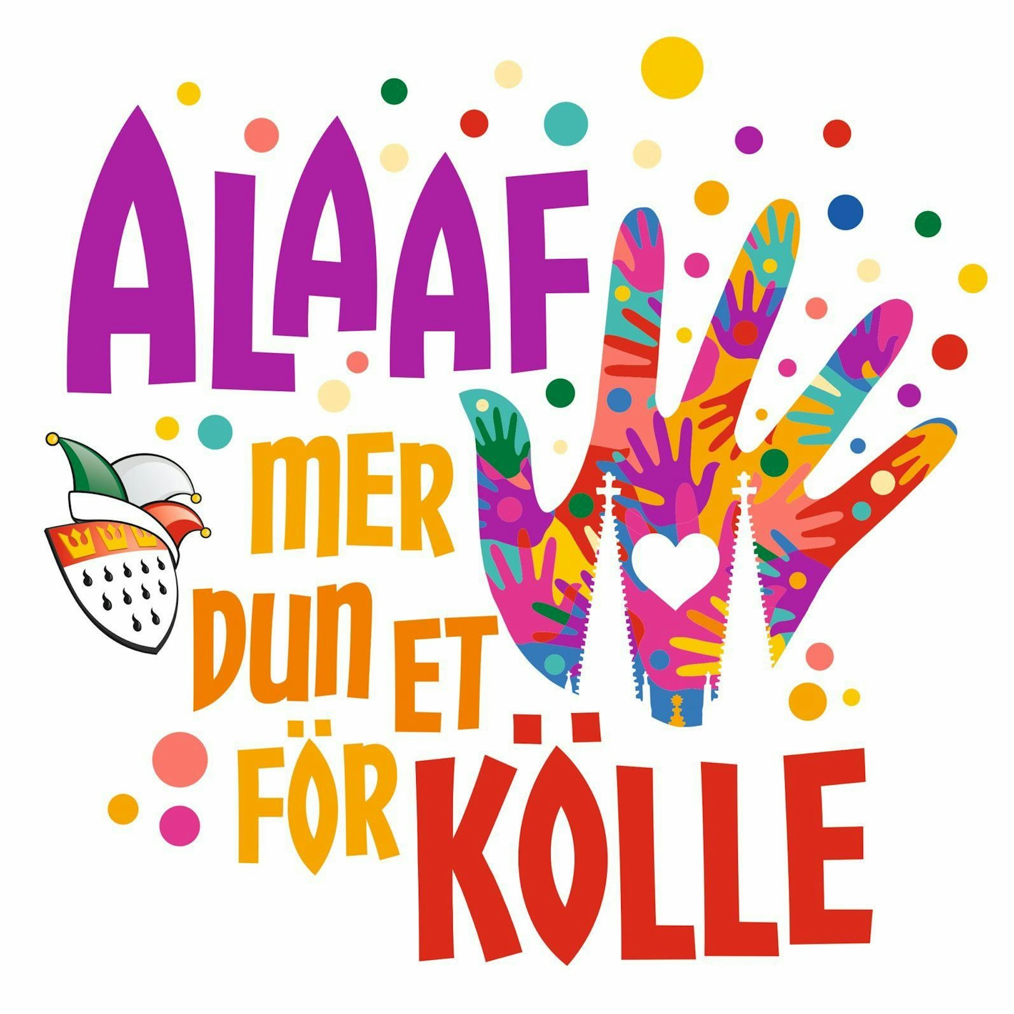 Das Sessionsmotto 2026 lautet „Alaaf - Mer dun et för Kölle“