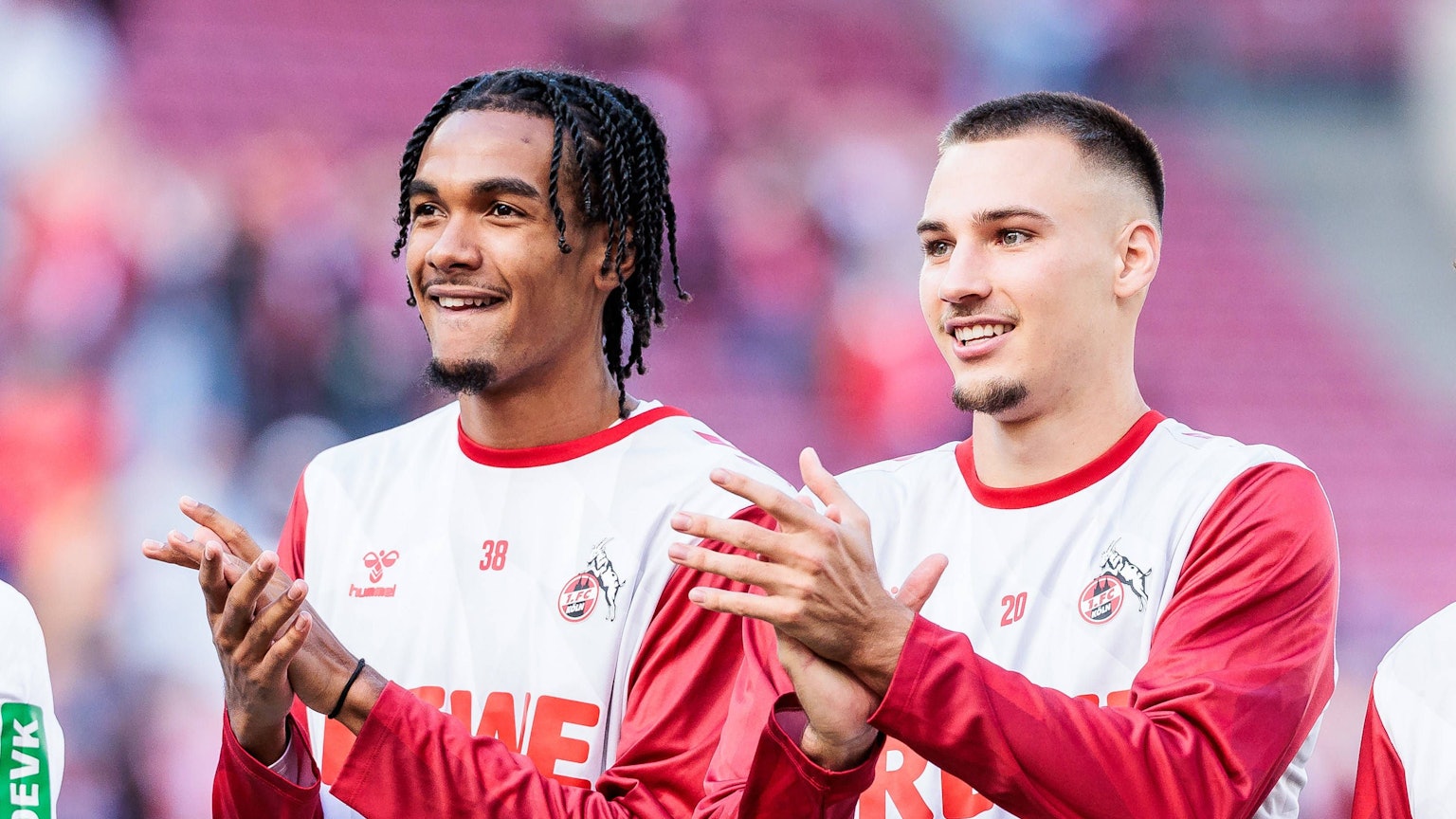 Der eine fehlt, der andere ist zurück: Die FC-Stürmer Damion Downs (l.) und Tim Lemperle.