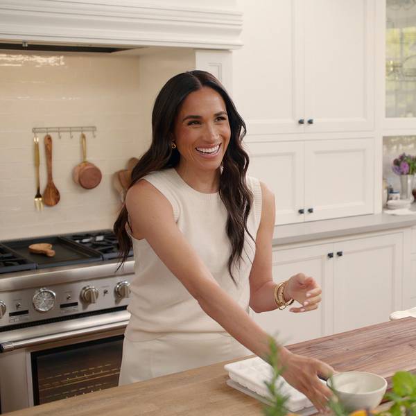 Meghan, Herzogin von Sussex, in ihrer neuen Lifestyle-Serie „With Love, Meghan“ auf Netflix.