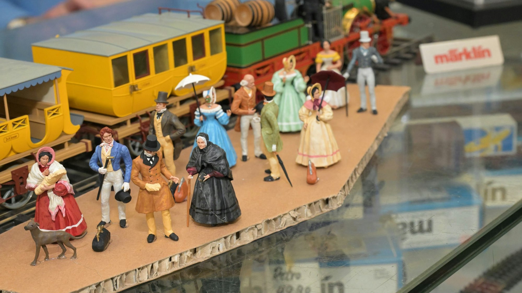 Die Festgesellschaft zur Adler-Fahrt 1835