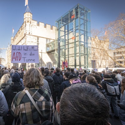 Gerechnet wurde mit mehr Demonstranten - am Ende waren es etwa 1000 Menschen.