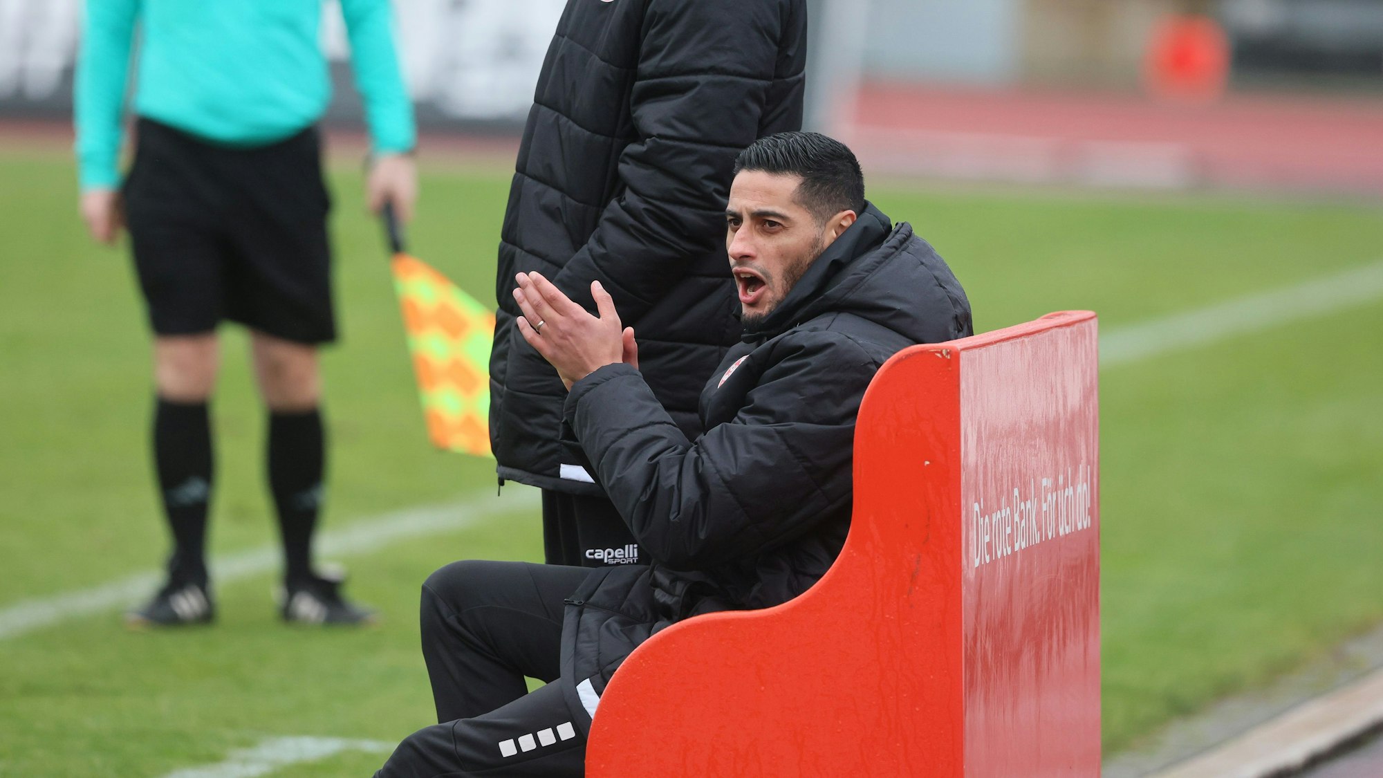 Fortuna Kölns Co-Trainer Hamdi Dahmani ersetzte Cheftrainer Matthias Mink