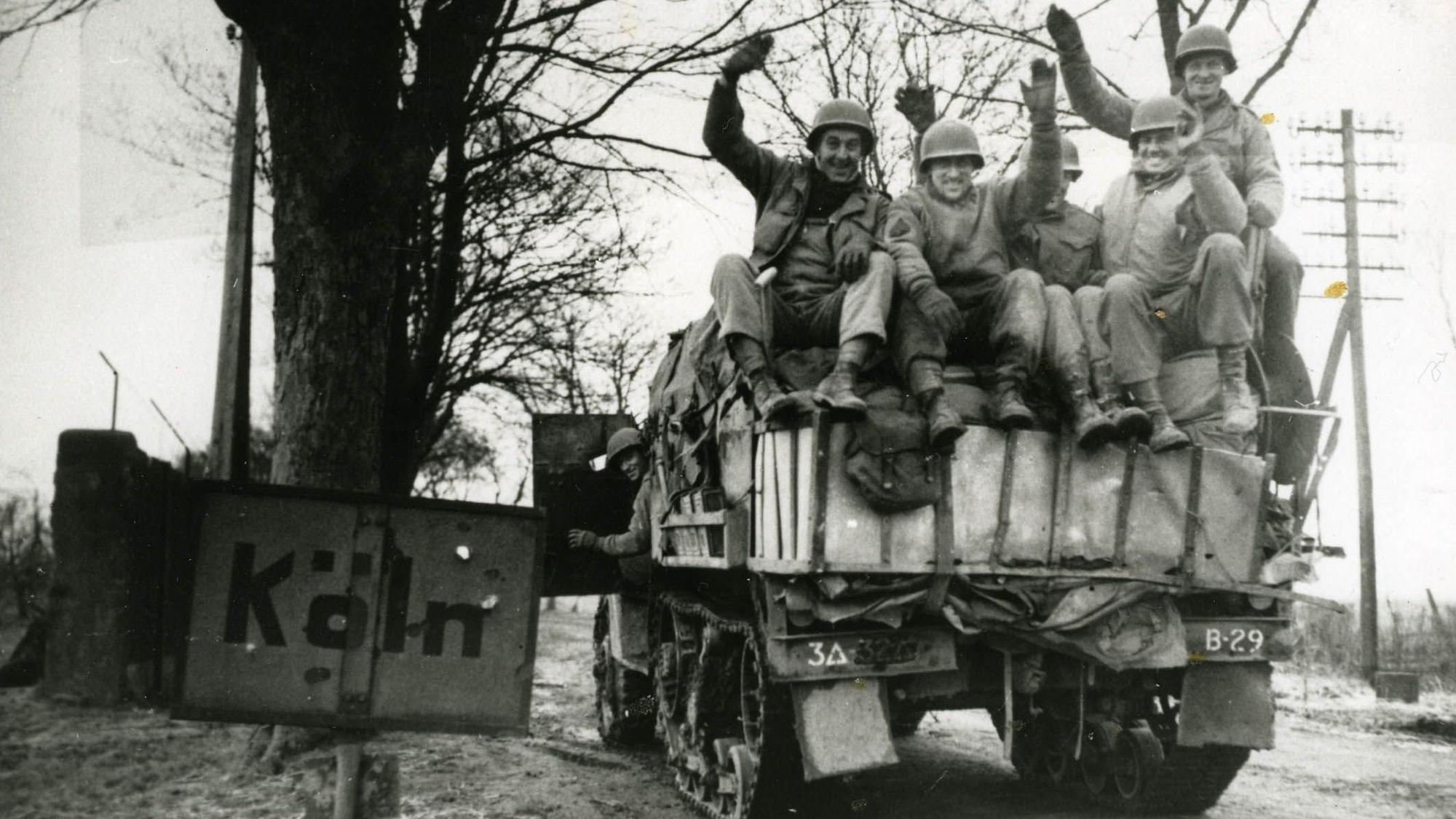 Die US-Armee erreichte die Kölner Stadtgrenze bereits am 4. März.