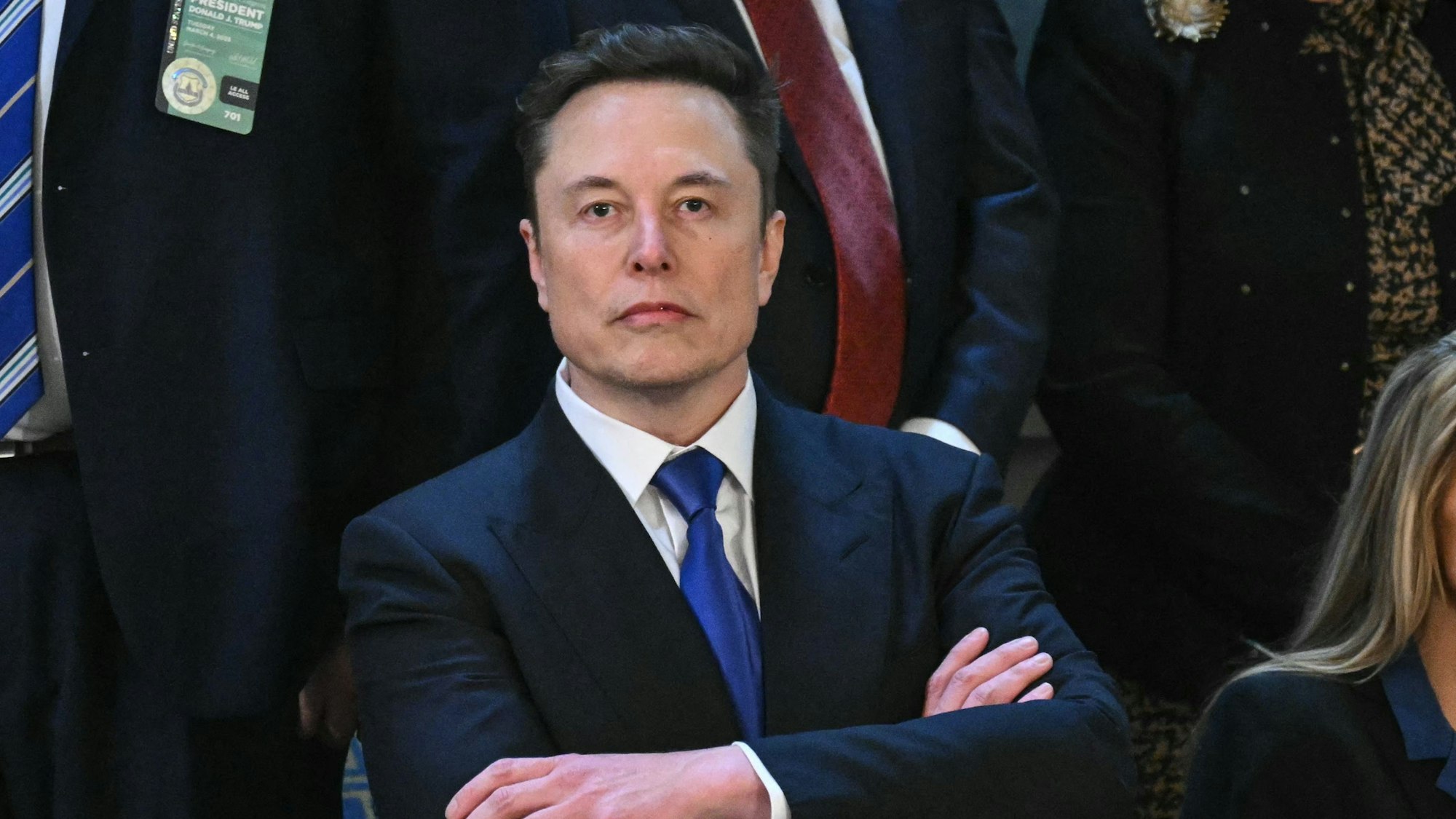 Elon Musk im US-Congress.