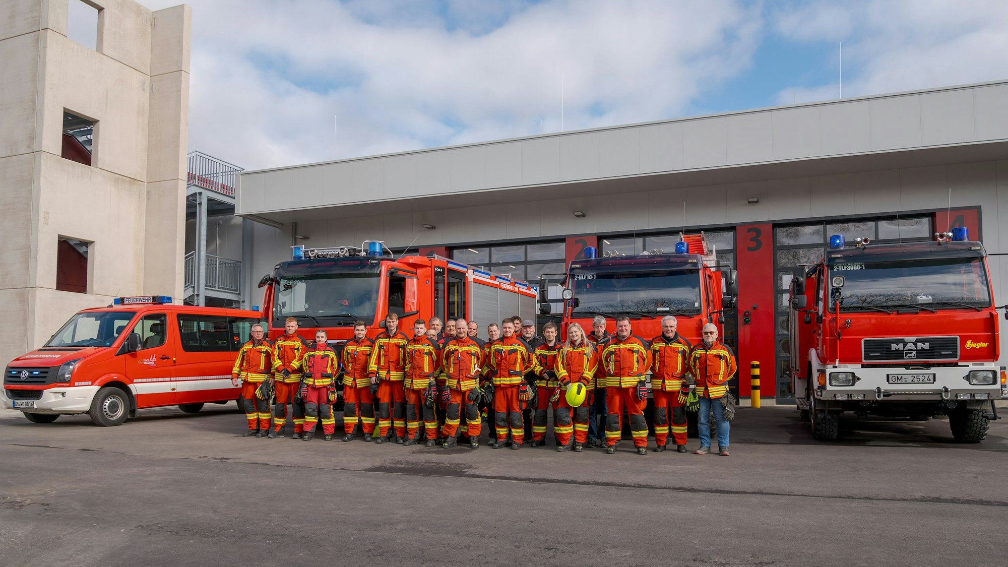 Der Löschzug Thierseifen der Waldbröler Wehr hat seinen neuen Standort in Hermesdorf bezogen. Im April wird dieser offiziell eingeweiht.