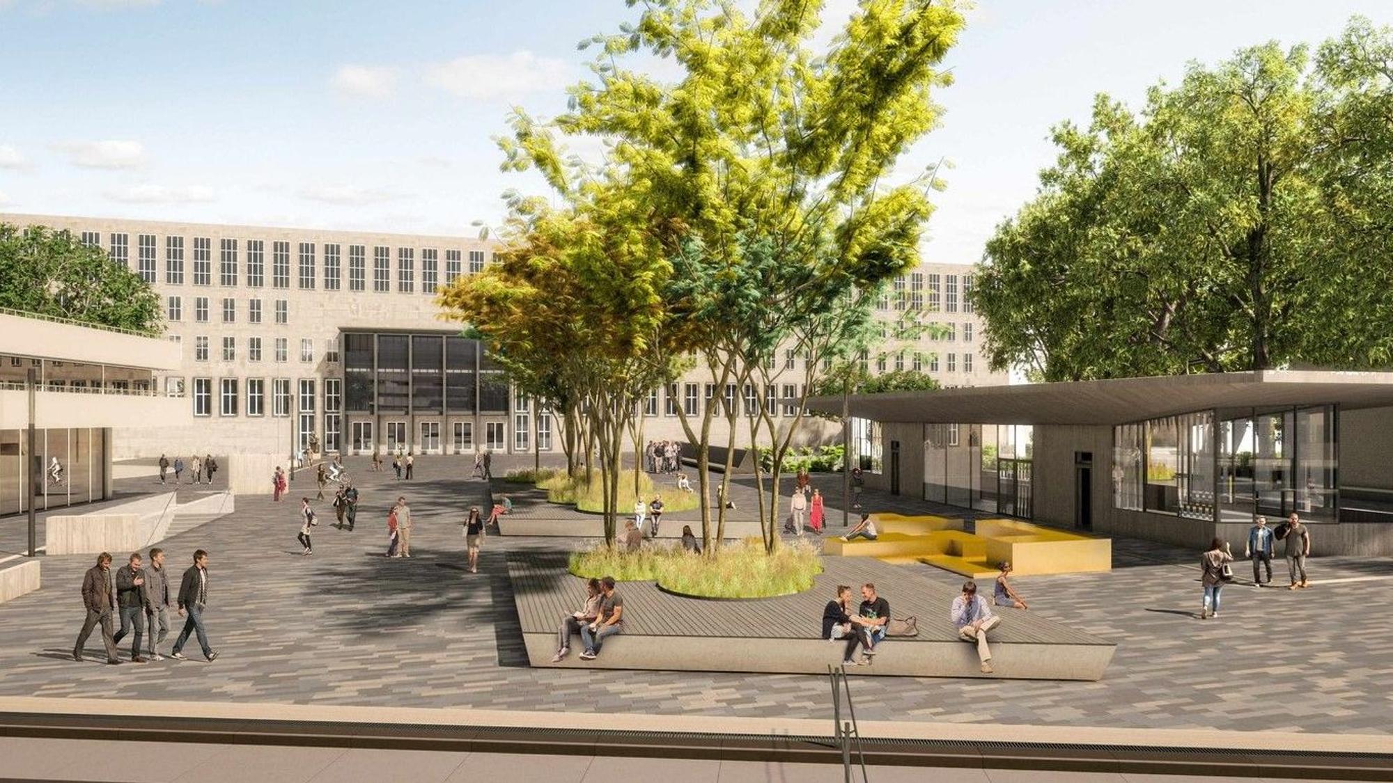 So soll der neue Albertus-Magnus-Platz aussehen.