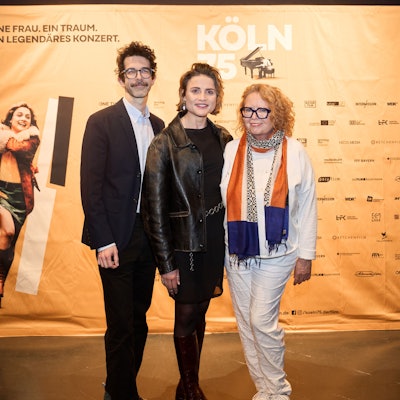 Ido Fluk, Mala Emde, Vera Brandes Köln Premiere "Köln 75)
